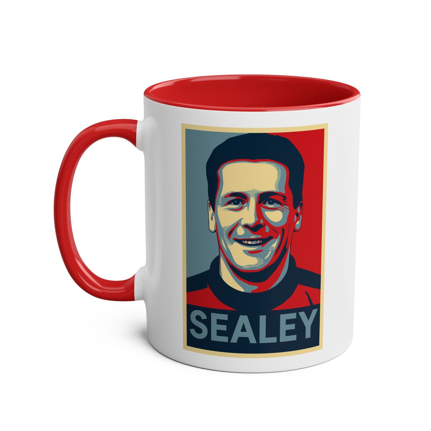 Les Sealey Hope Poster Mug - Manchester United