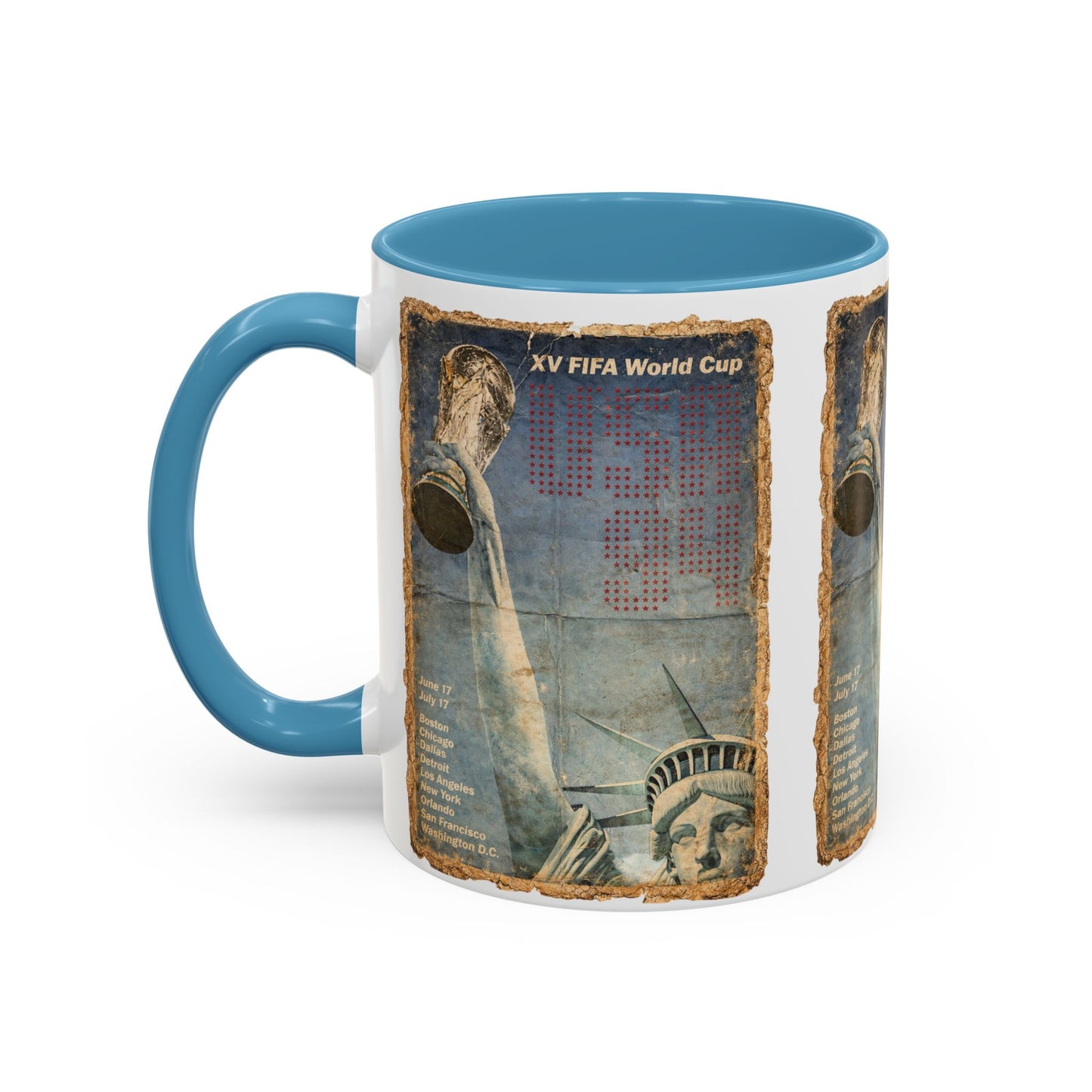 USA 94 World Cup Liberty Poster Coffee Mug (11, 15oz)