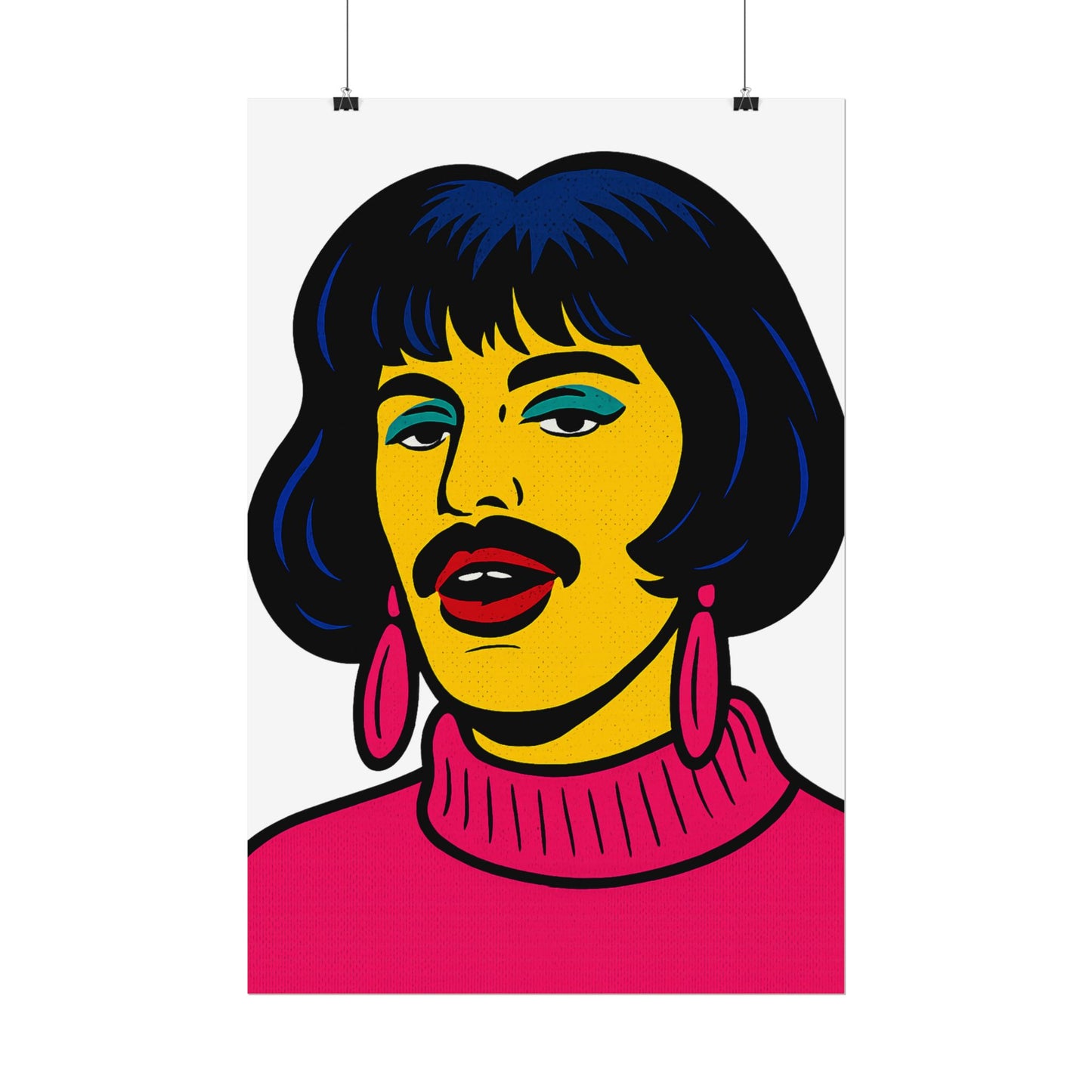 Mercury Pop Art I Want To Break Free Poster