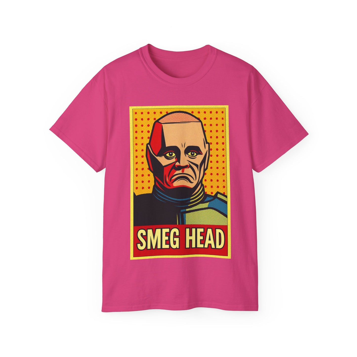 Kryten Smeg Head Red Dwarf T-Shirt