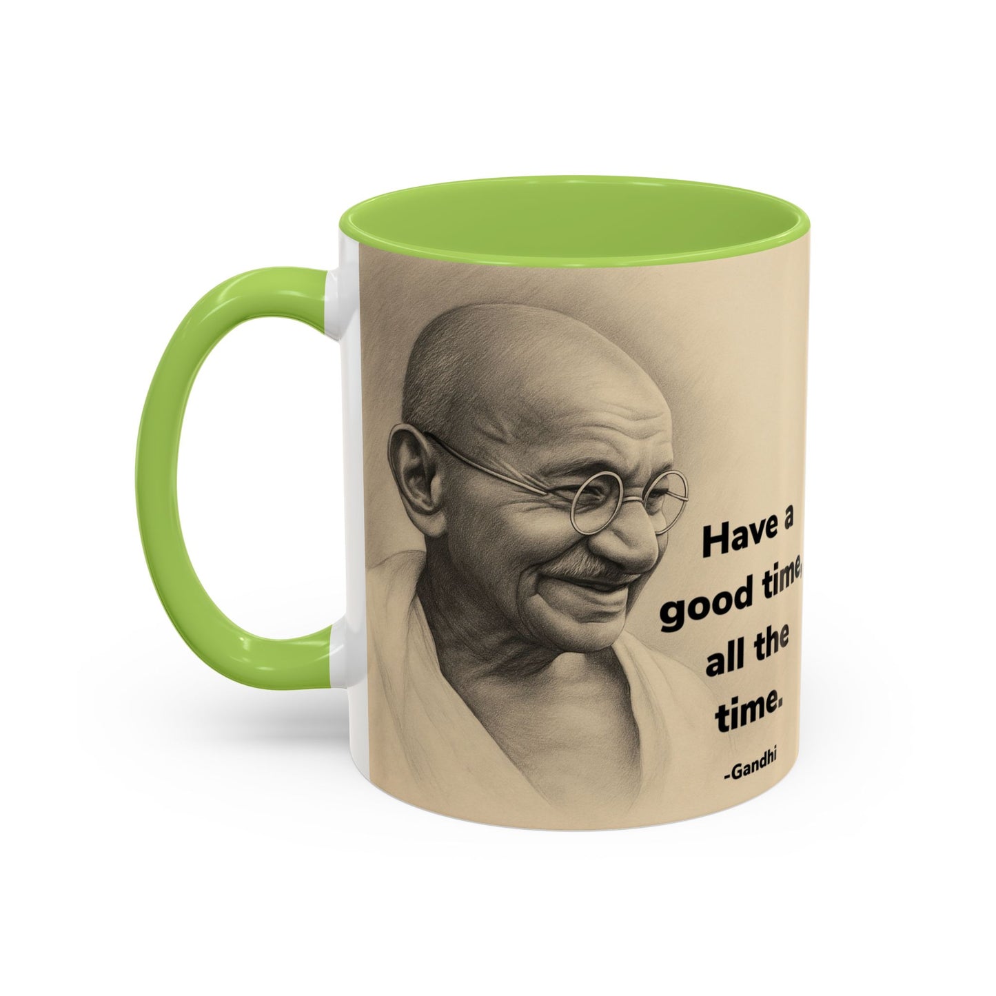Inspirational Gandhi Quote Mug
