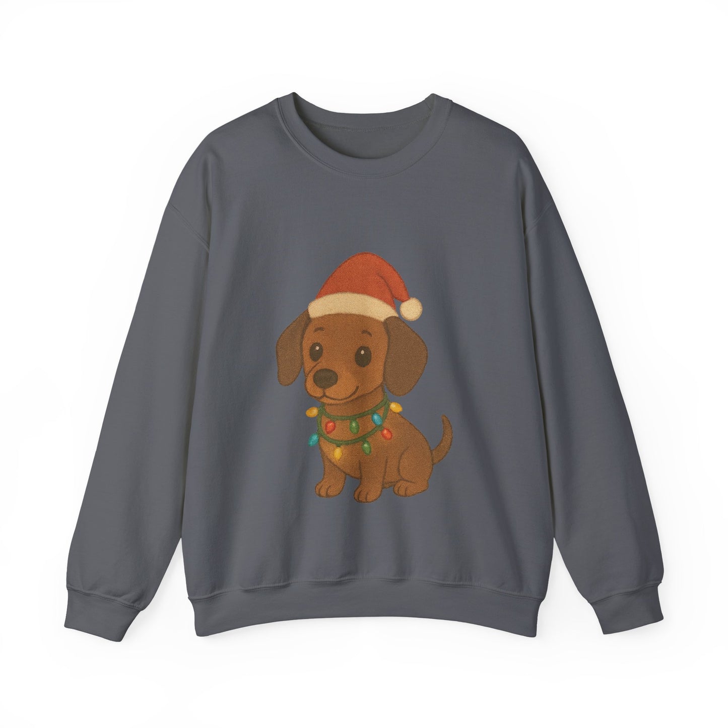 Christmas Dachshund Puppy Christmas Sweatshirt