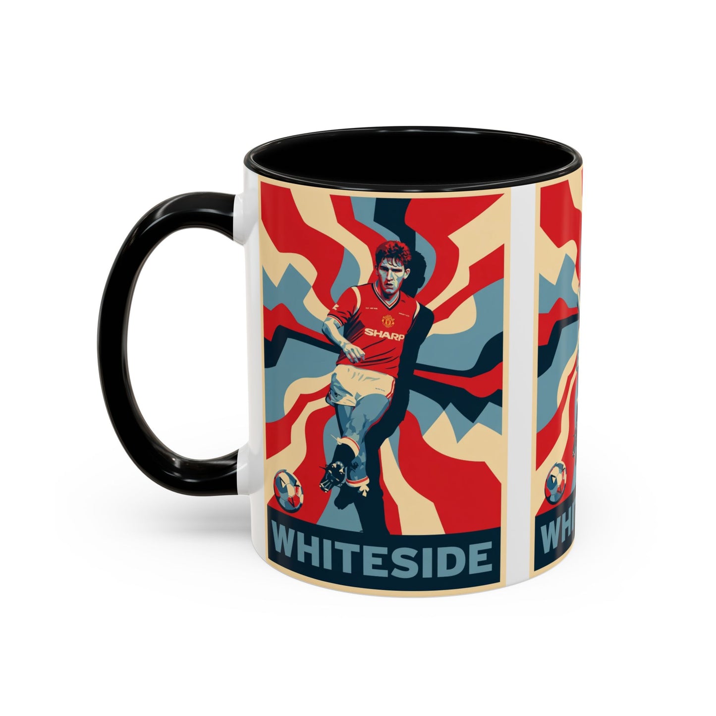 Norman Whiteside Accent Coffee Mug (11, 15oz)