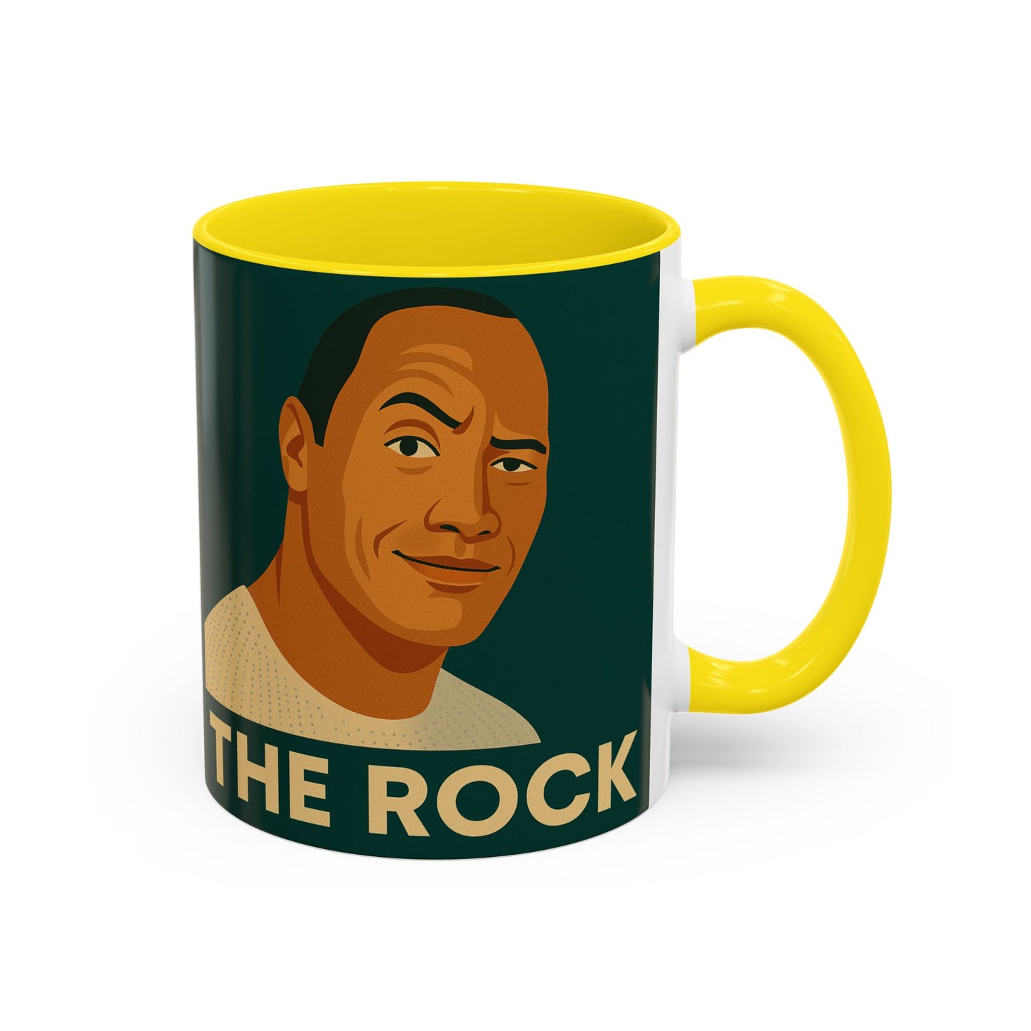 The Rock Coffee Mug, Fun Gift for Fans, Unique Home Decor, Inspirational Drinkware, Collector's Item, Birthday or Holiday Gift