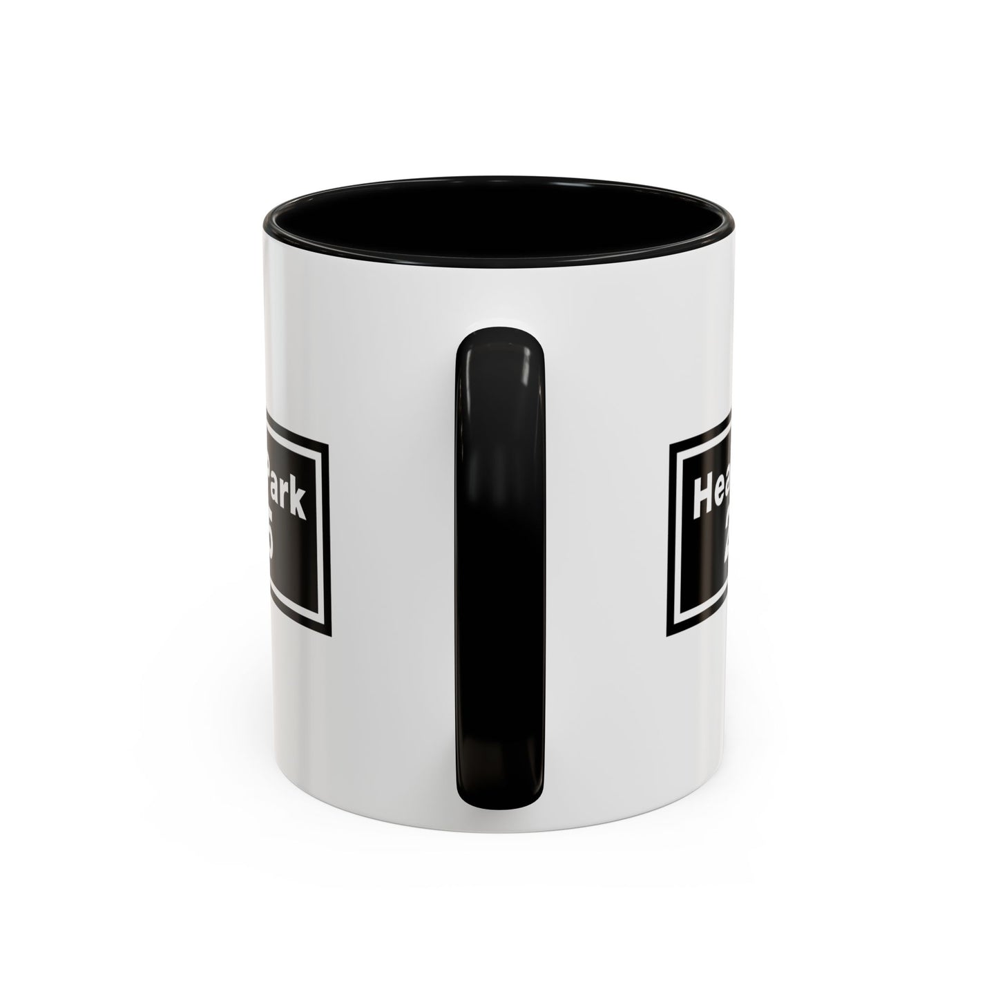 Heaton Park Celebration Mug - Black Accent Coffee Cup, Customizable Gifts, 2025 Graduation, Family Reunion, Unique Collectible