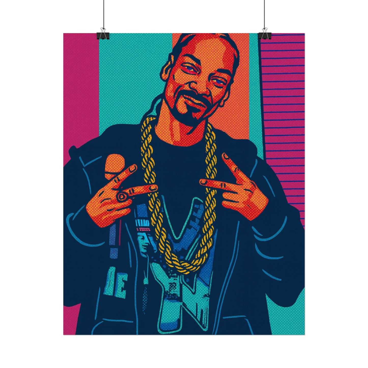 Snoop Dogg Pop Art Poster