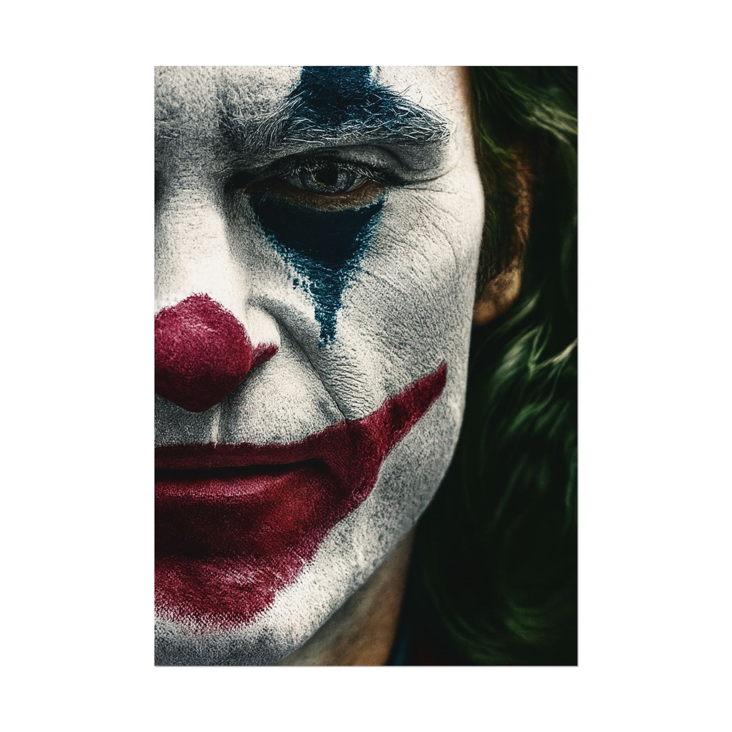 Joker Half Face Poster