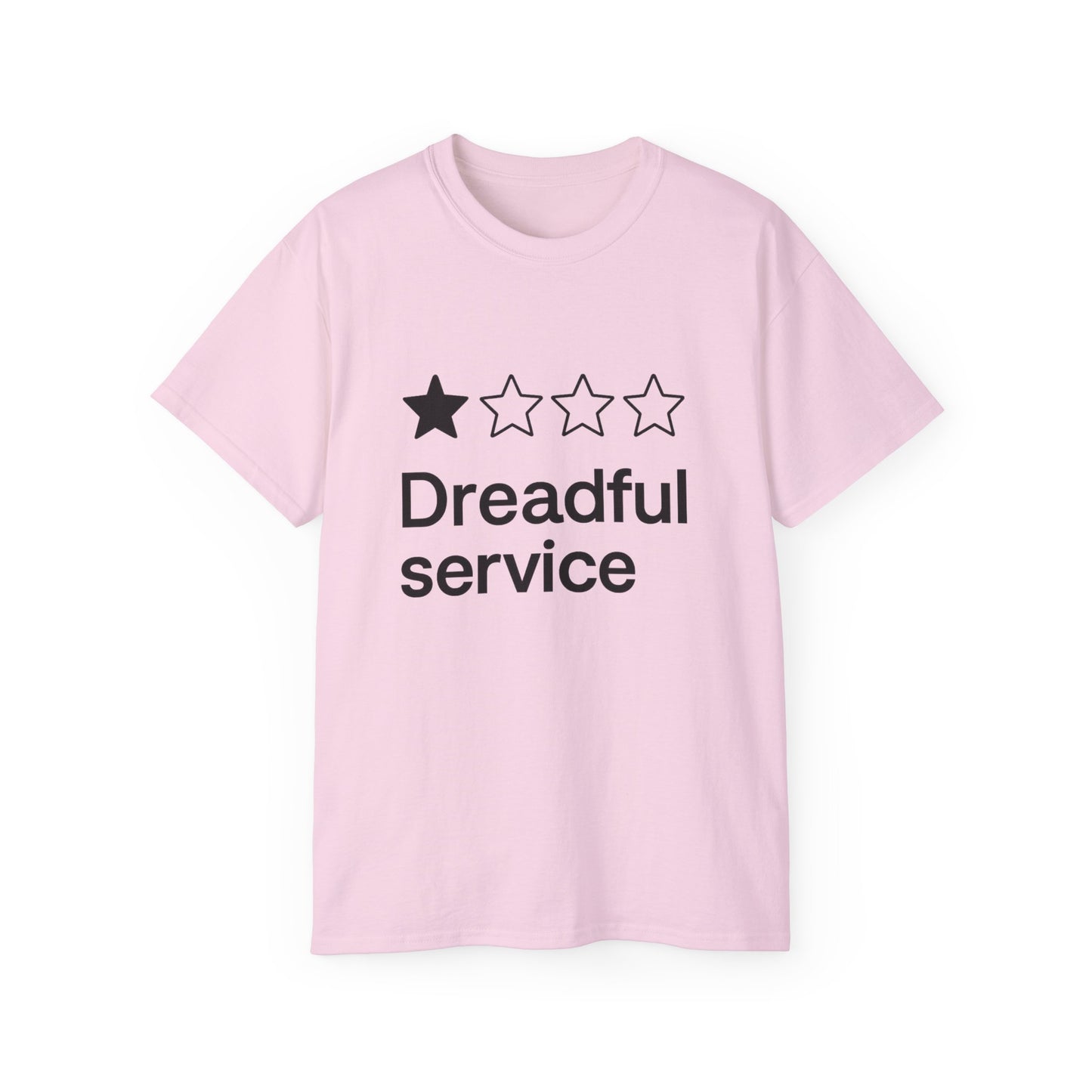 One Star Dreadful Service T-Shirt