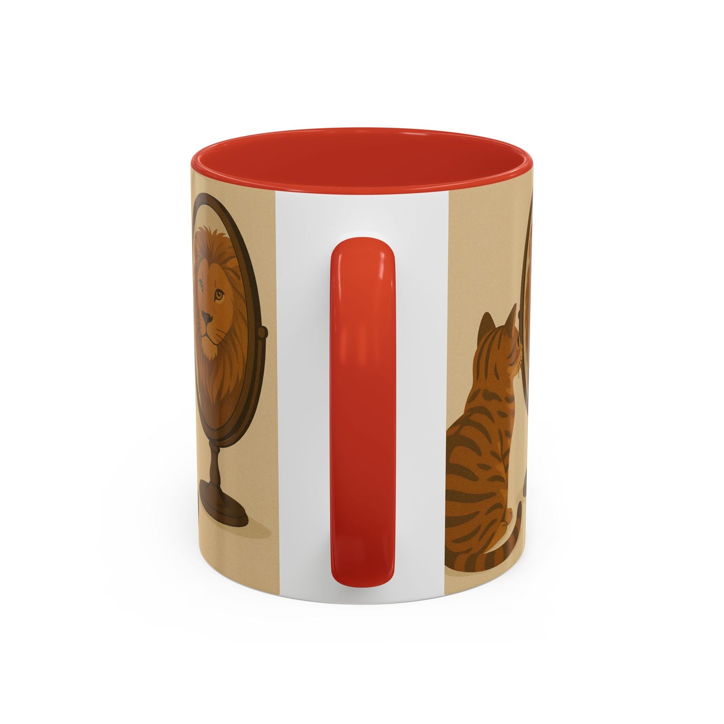 Cat and Lion Mug