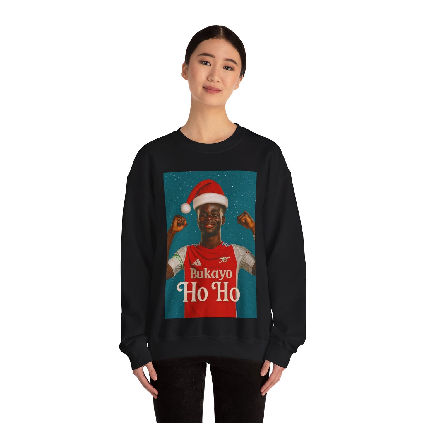 Bukayo Saka Arsenal Christmas Jumper