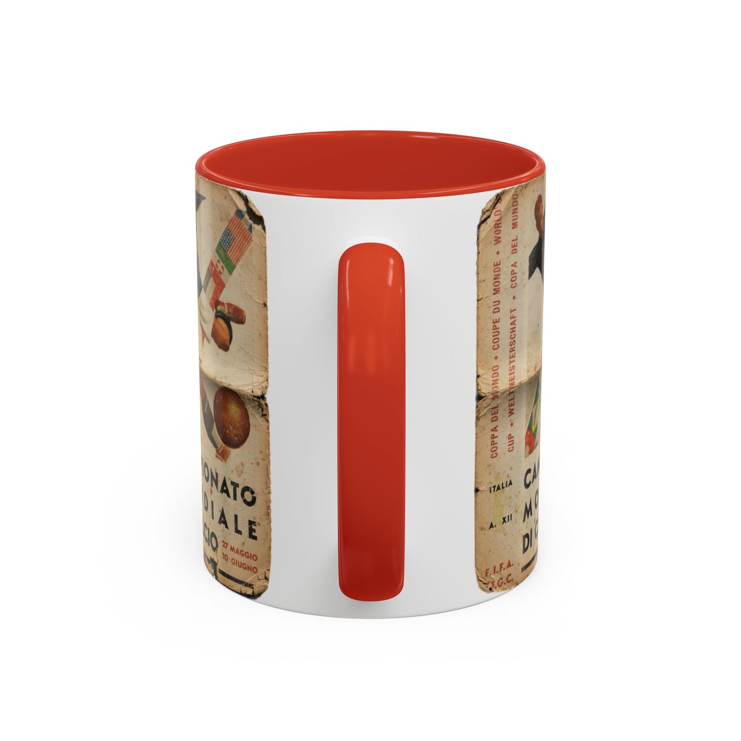Italy 1934 World Cup Poster Coffee Mug (11, 15oz)