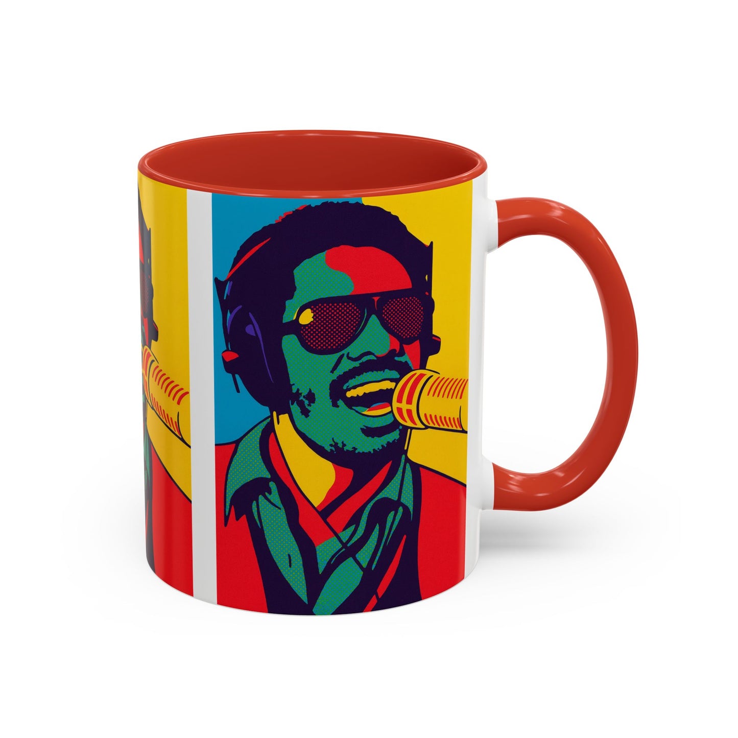 Stevie Wonder Pop Art Mug