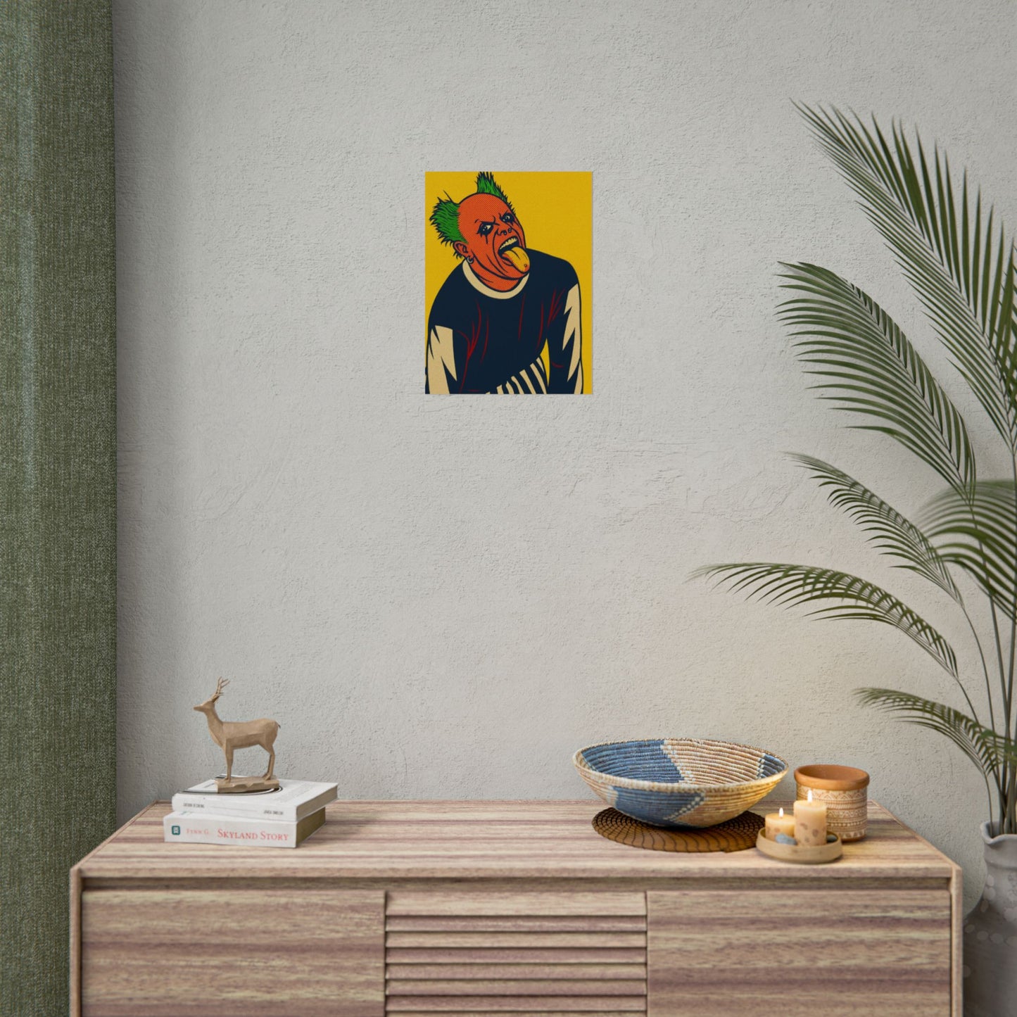 Keith Flint Prodigy Pop Art Poster