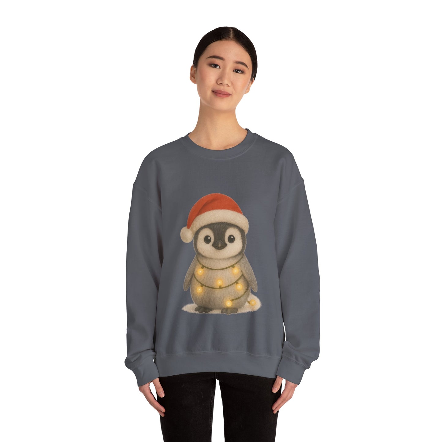 Cozy Penguin Chick Christmas Jumper