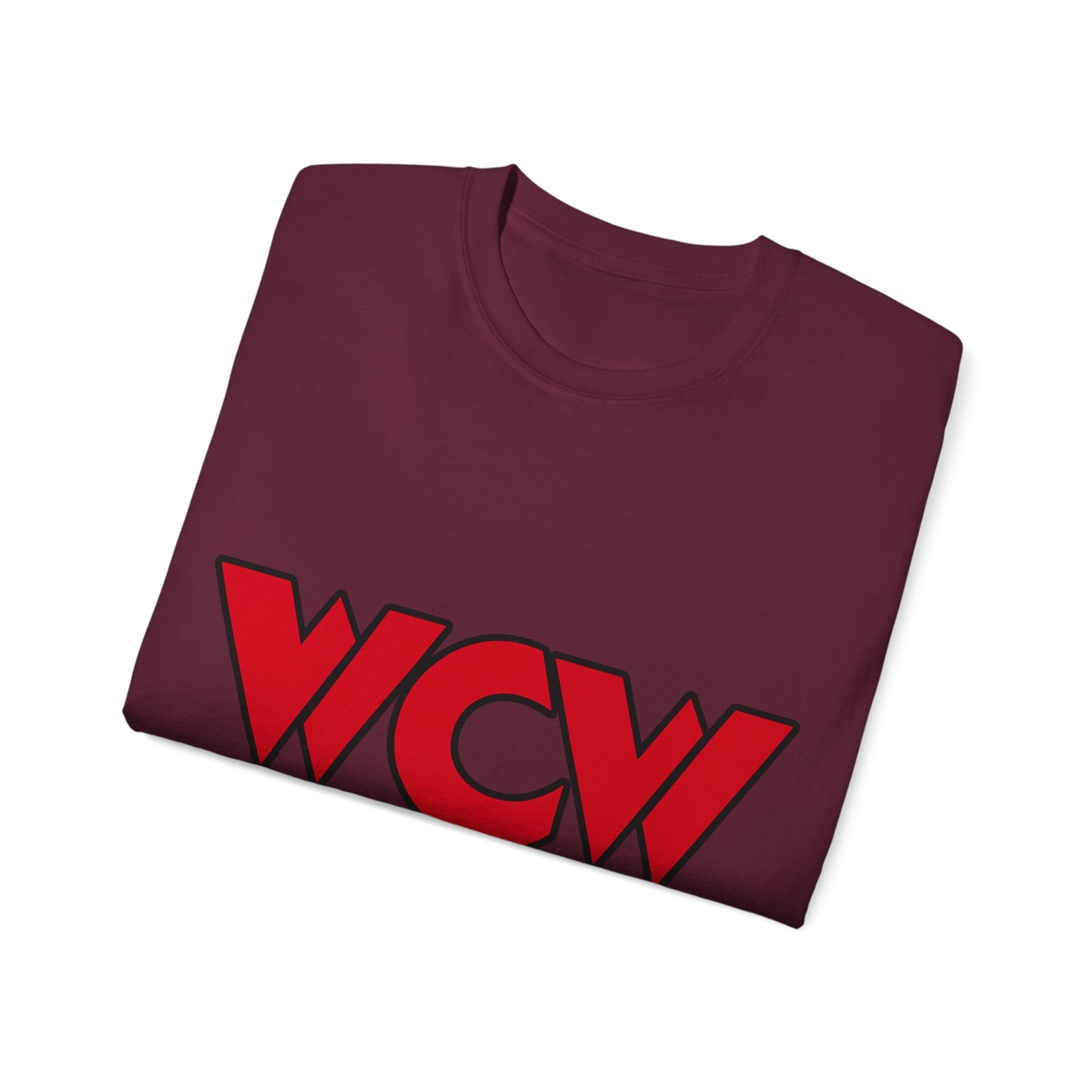 WCW Logo Red Unisex Ultra Cotton Tee
