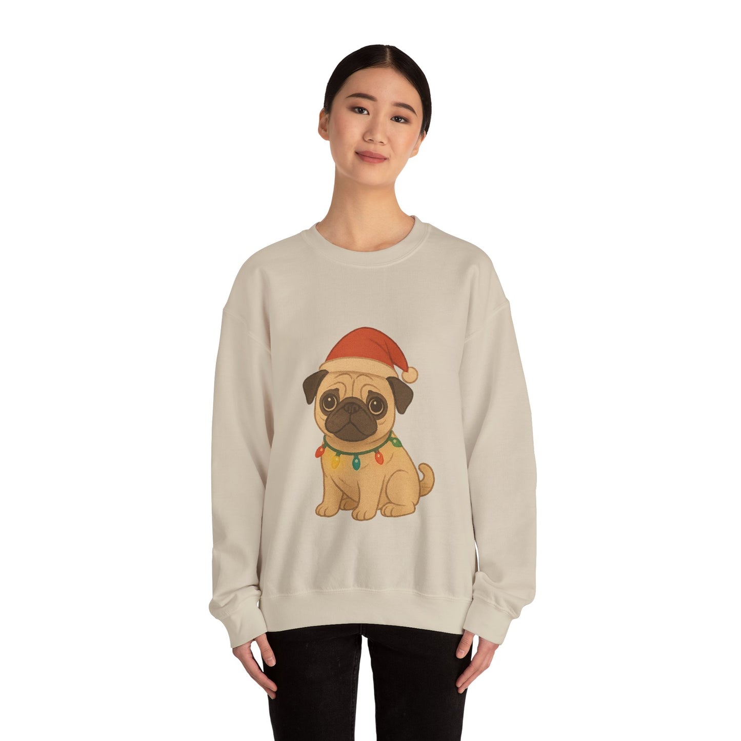 Christmas Pug Puppy Jumper