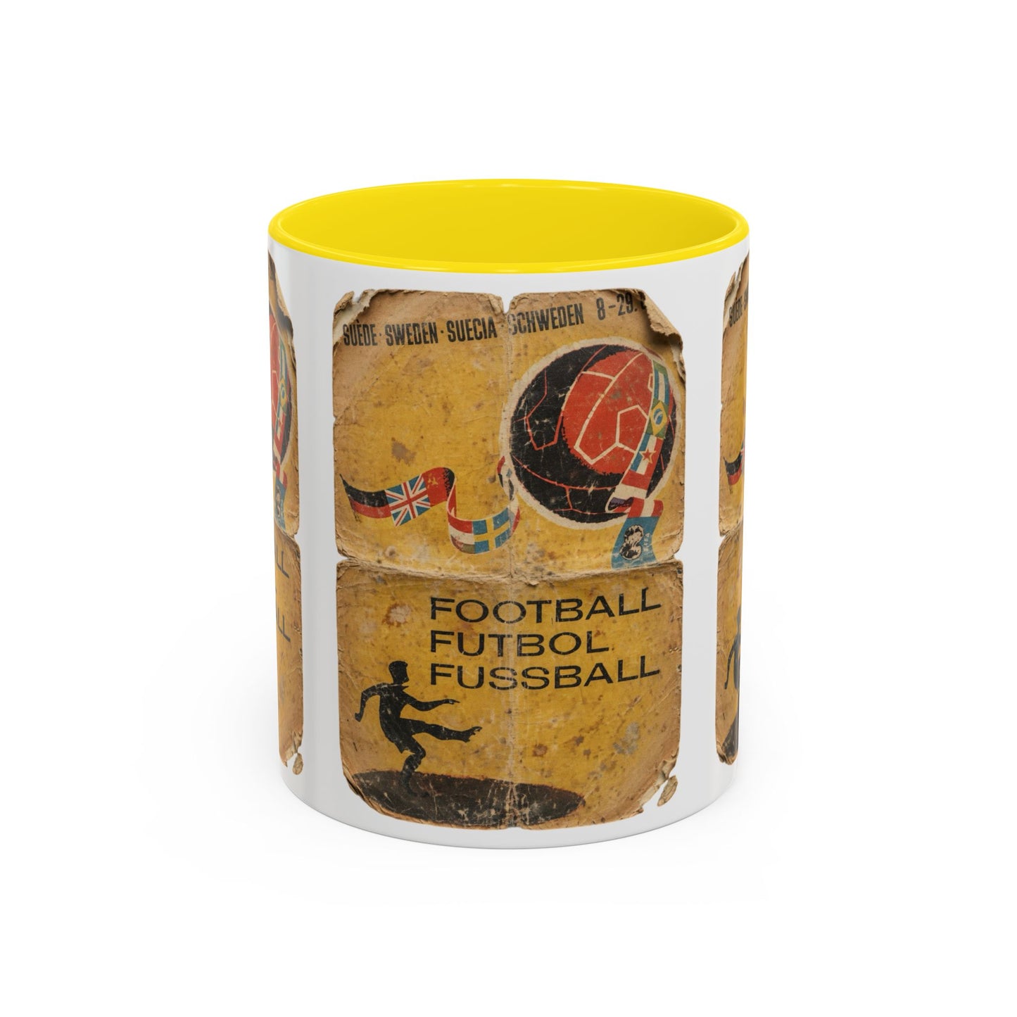 Sweden 58 World Cup Poster Coffee Mug (11, 15oz)