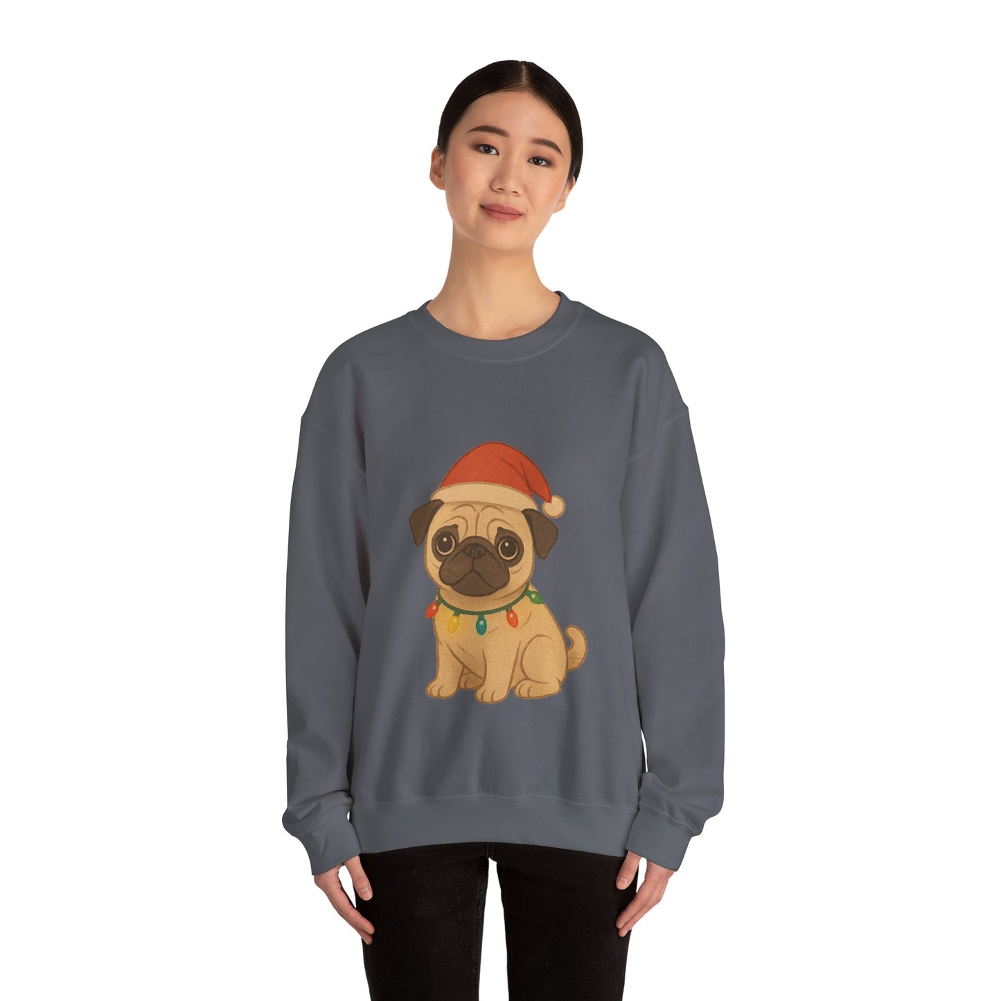Christmas Pug Puppy Jumper