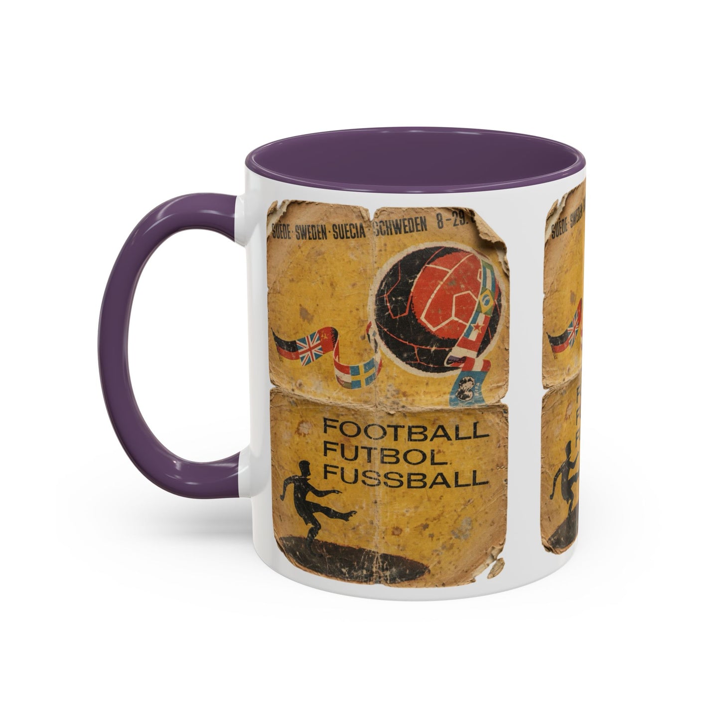 Sweden 58 World Cup Poster Coffee Mug (11, 15oz)