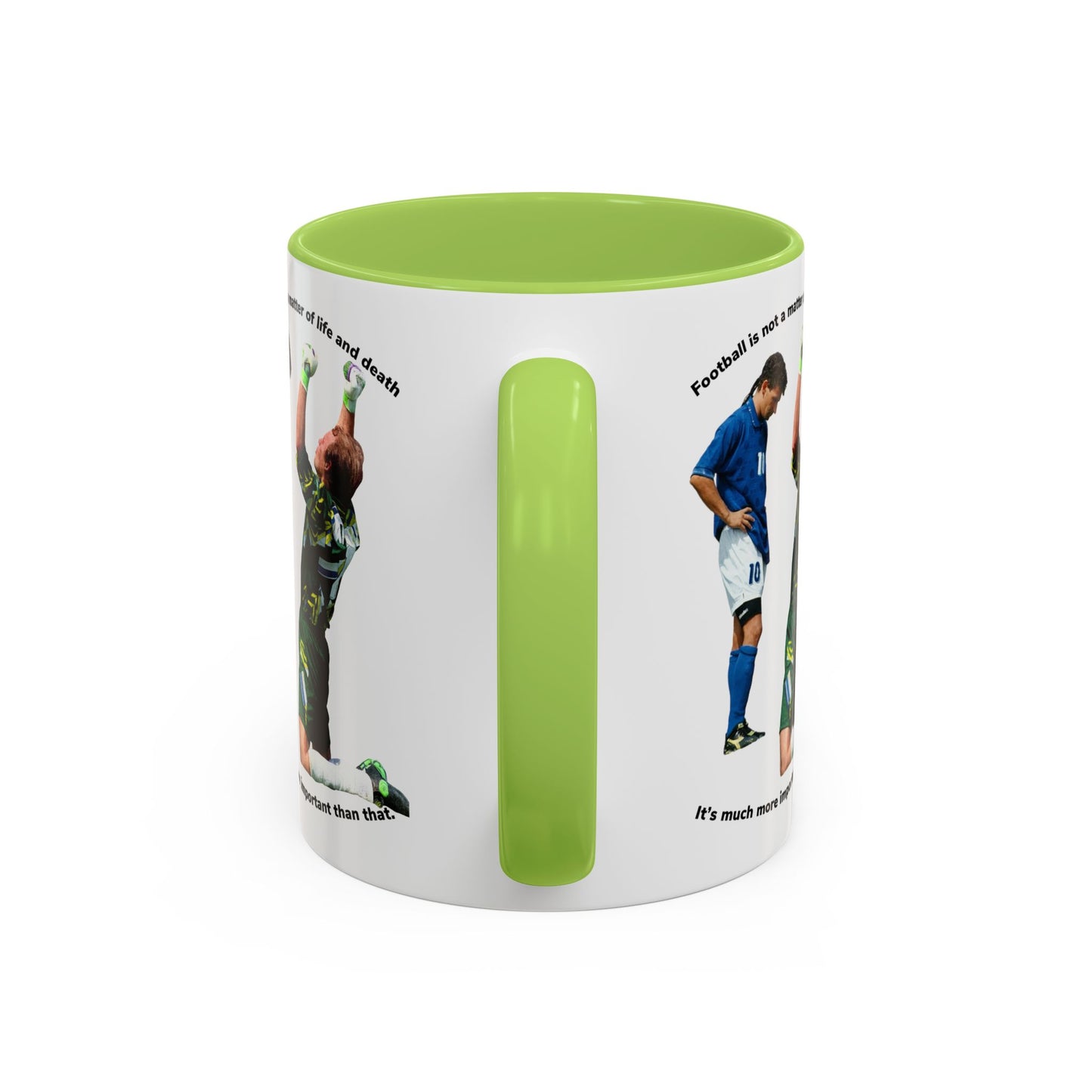 Roberto Baggio Football Life and Death Mug