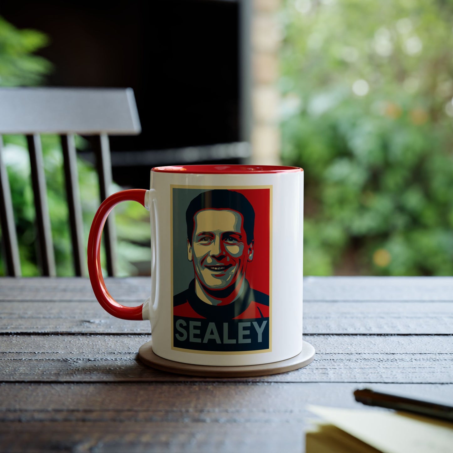 Les Sealey Hope Poster Mug - Manchester United