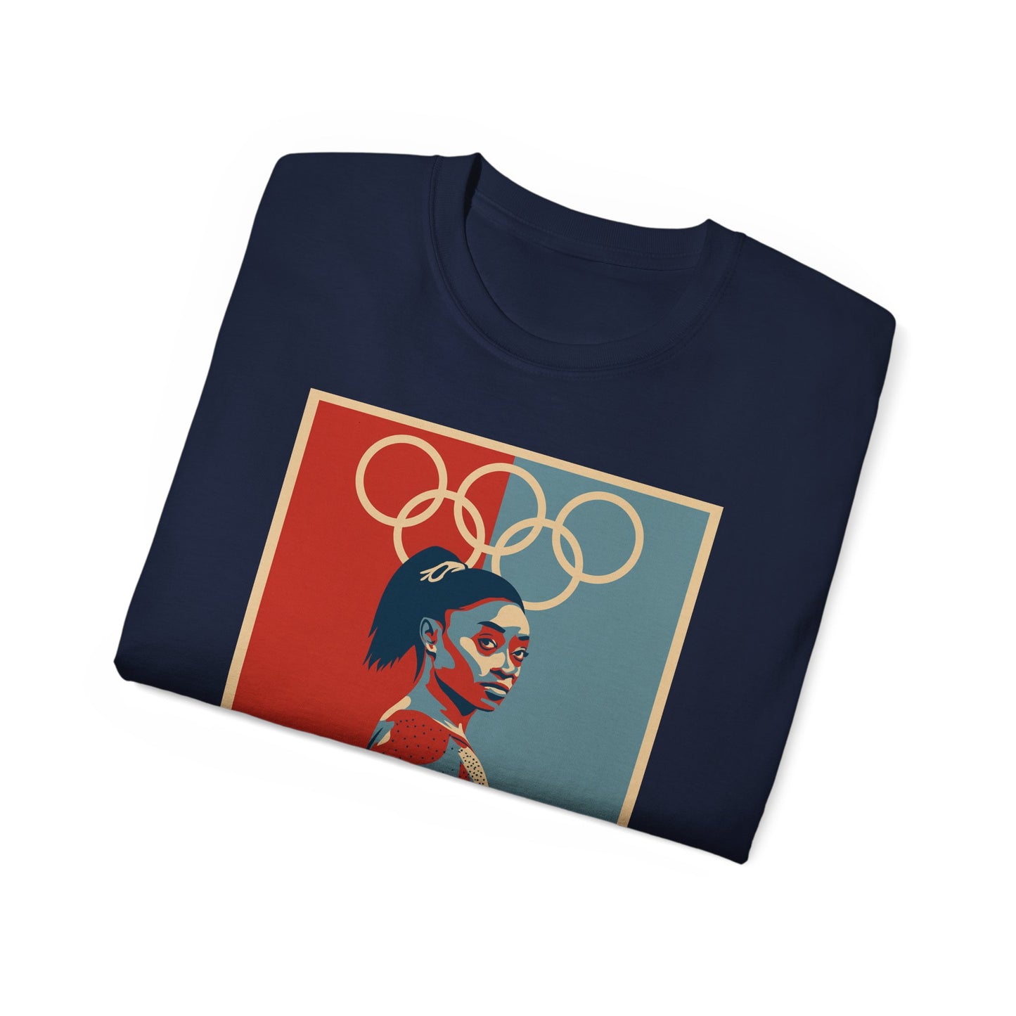 Simone Biles Olympic Rings T-Shirt