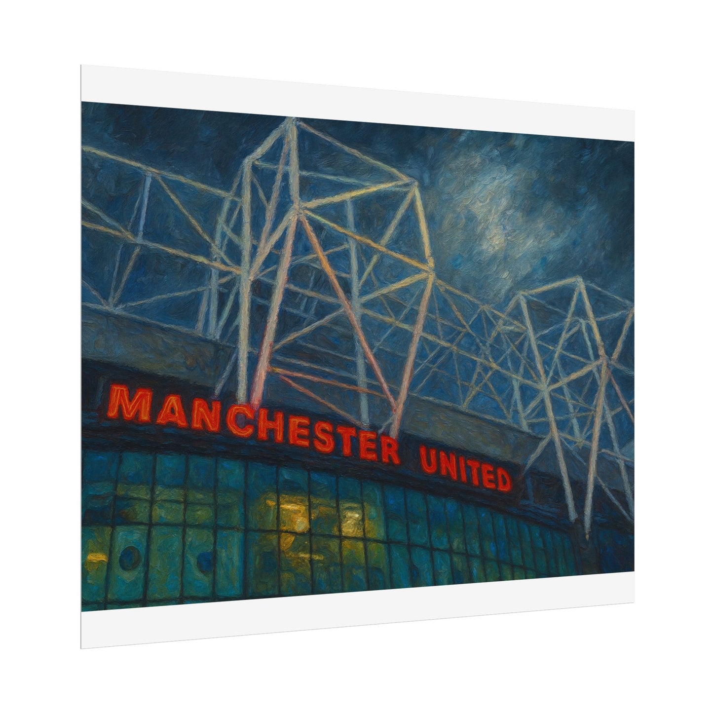 Manchester United Old Trafford Rolled Poster