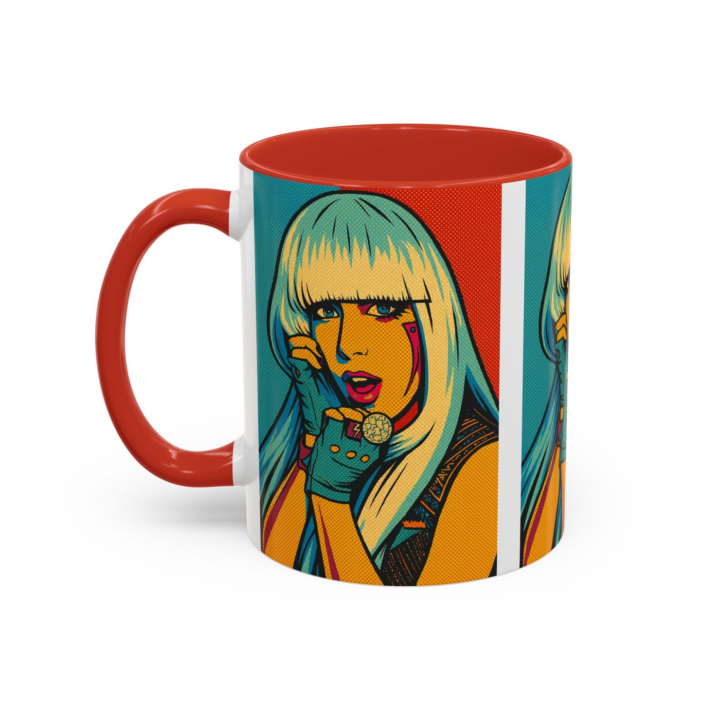 Lady G a g a Pop Art Mug