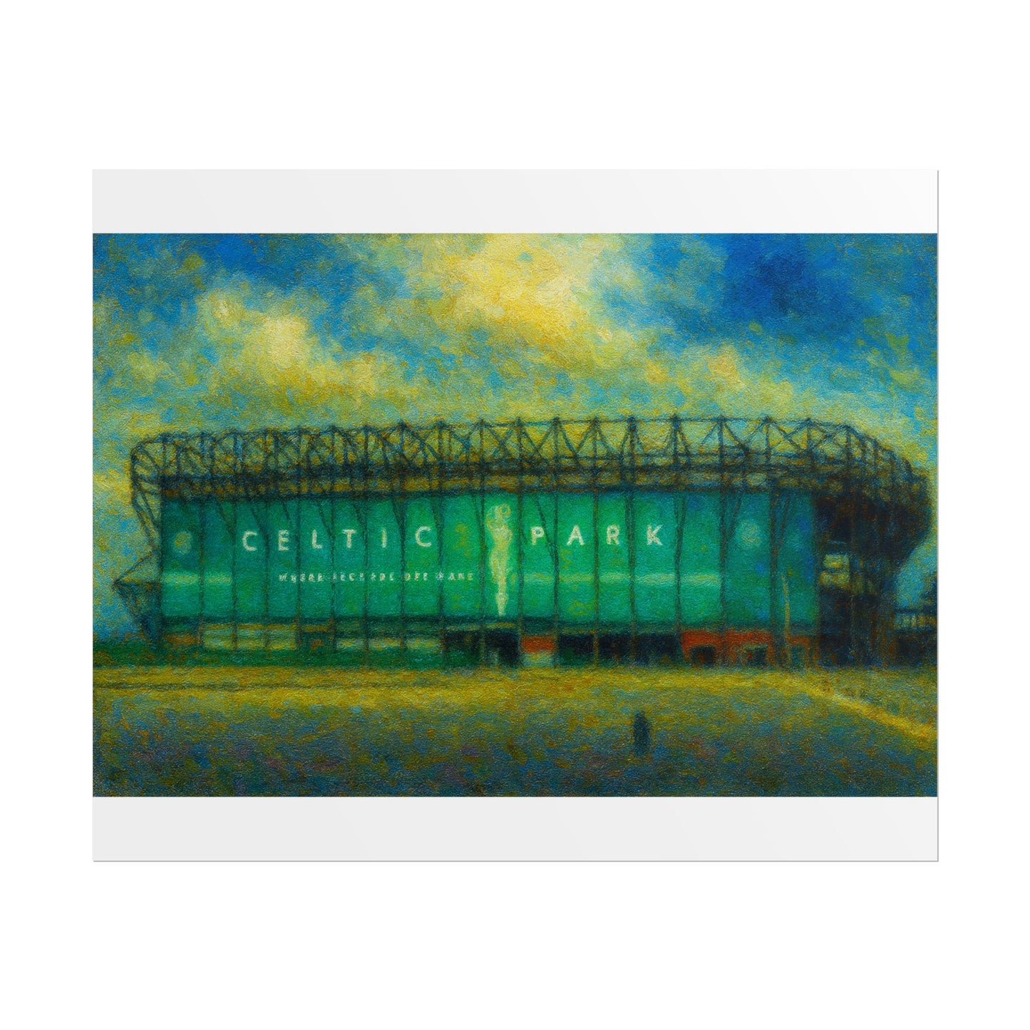 Celtic FC Celtic Park Art Print Poster