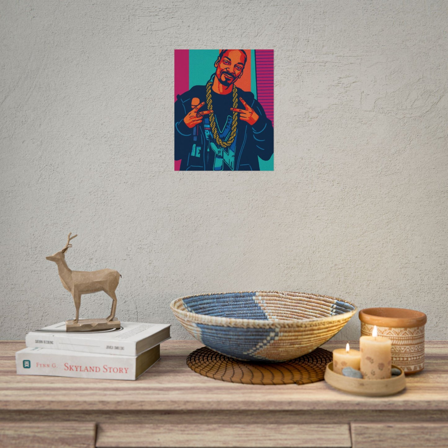 Snoop Dogg Pop Art Poster