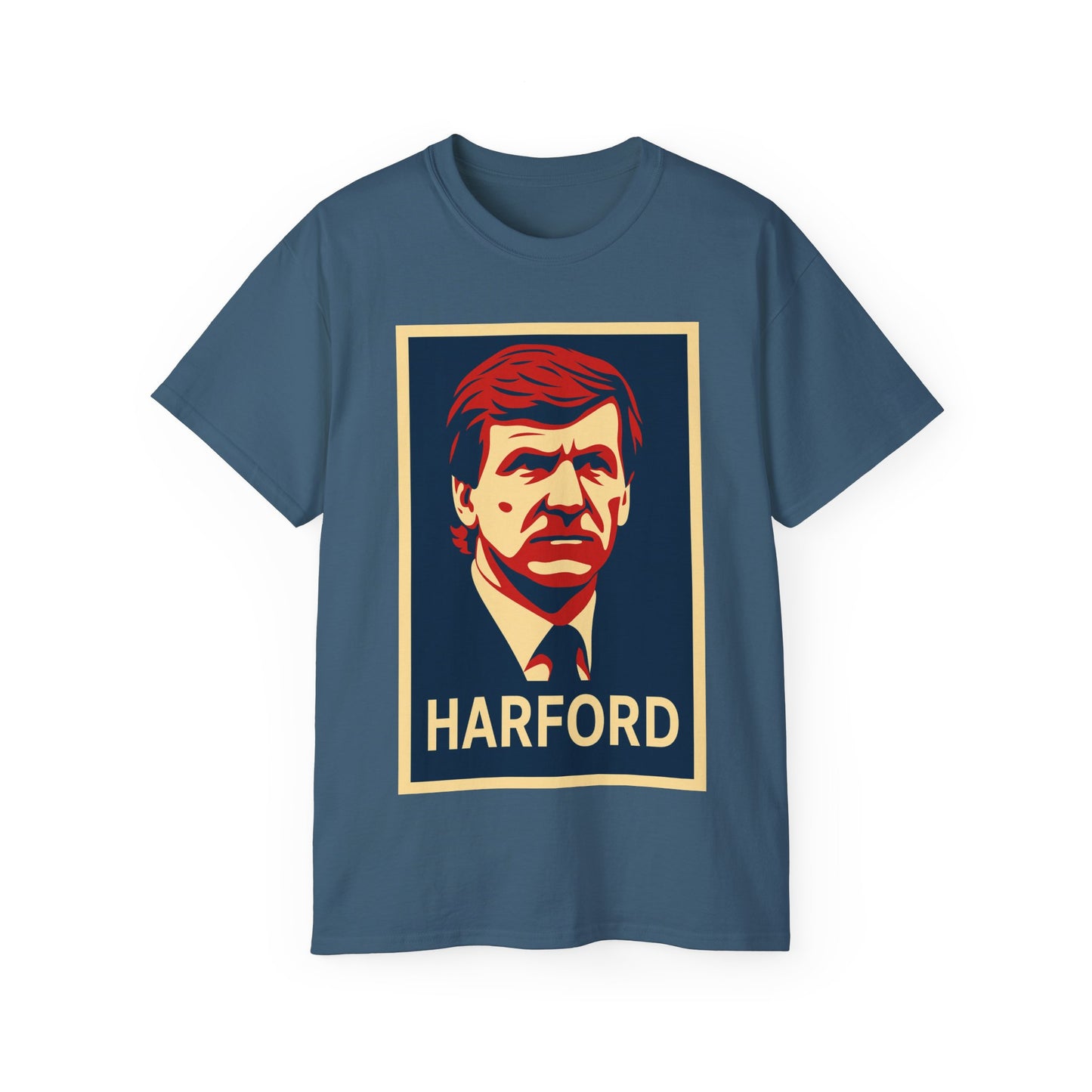 Ray Harford Hope Poster T-Shirt - Luton Town