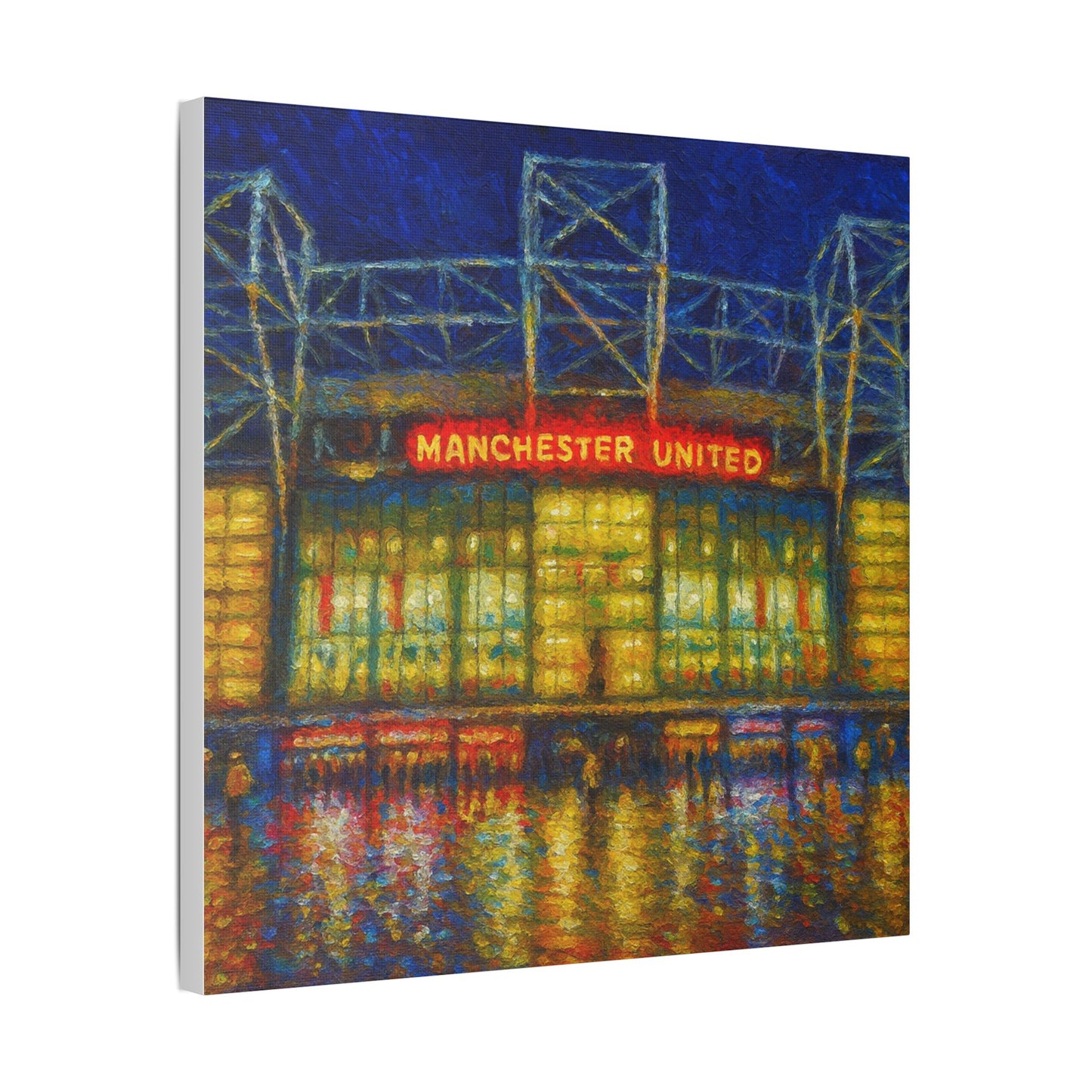 Manchester United Old Trafford Art Print Canvas