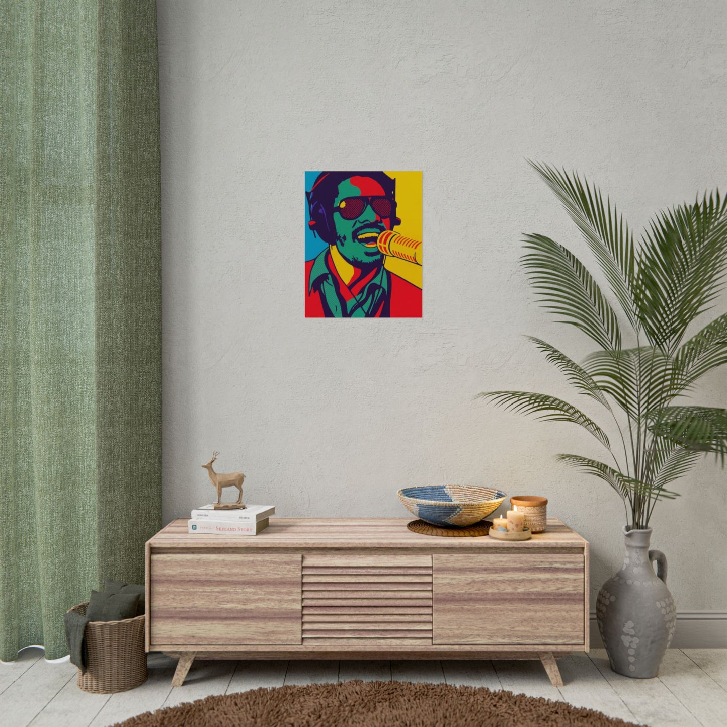 Stevie Wonder Pop Art Poster