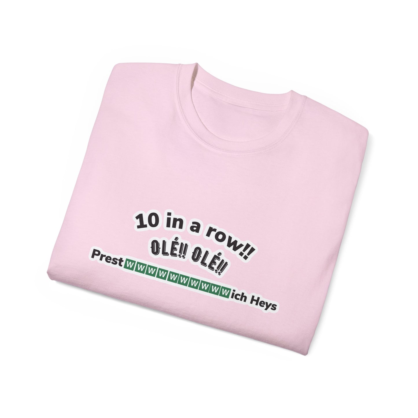 Prestwwwwwwwwwwich Heys Unisex Ultra Cotton Tee
