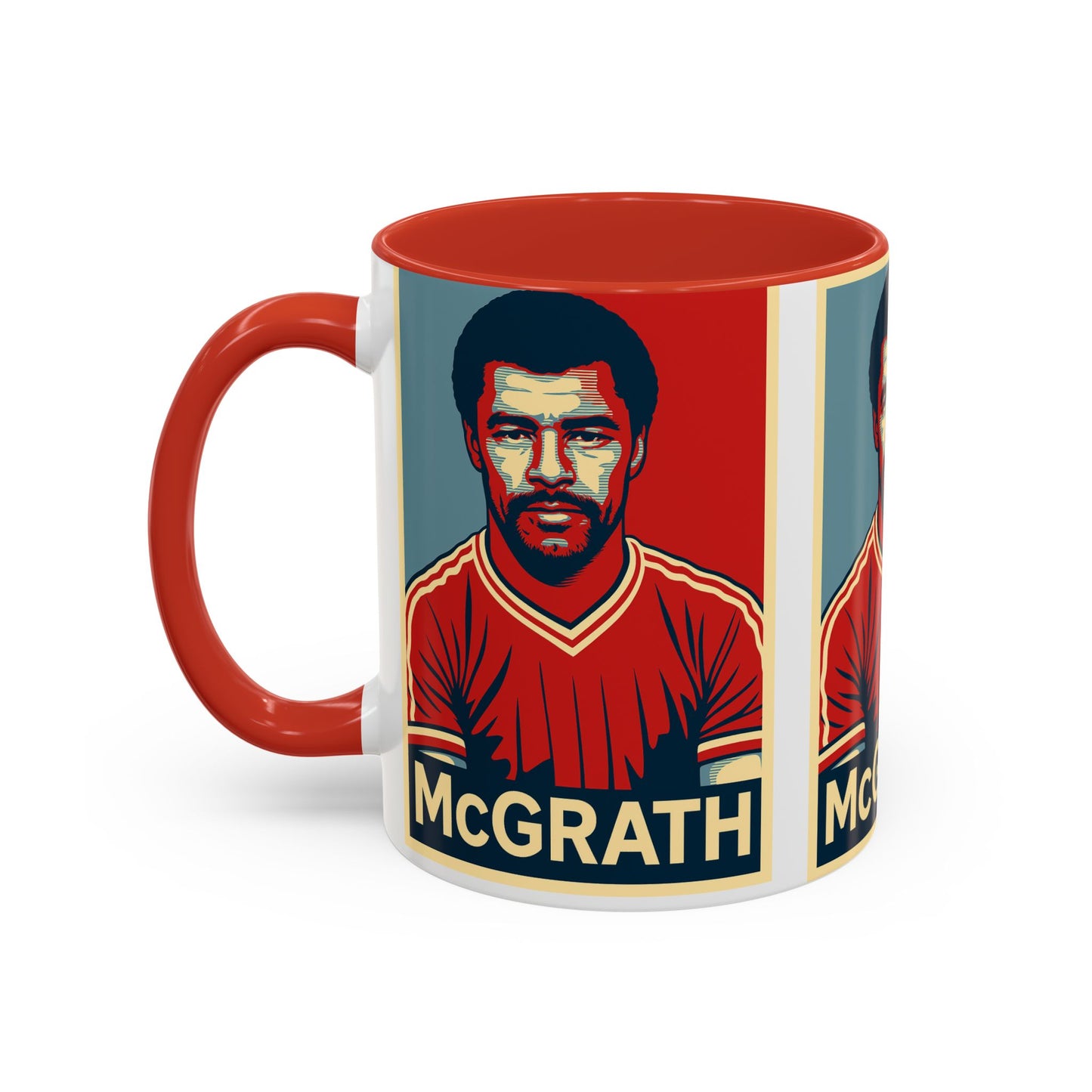 Paul McGrath Hope Poster Mug - Manchester United