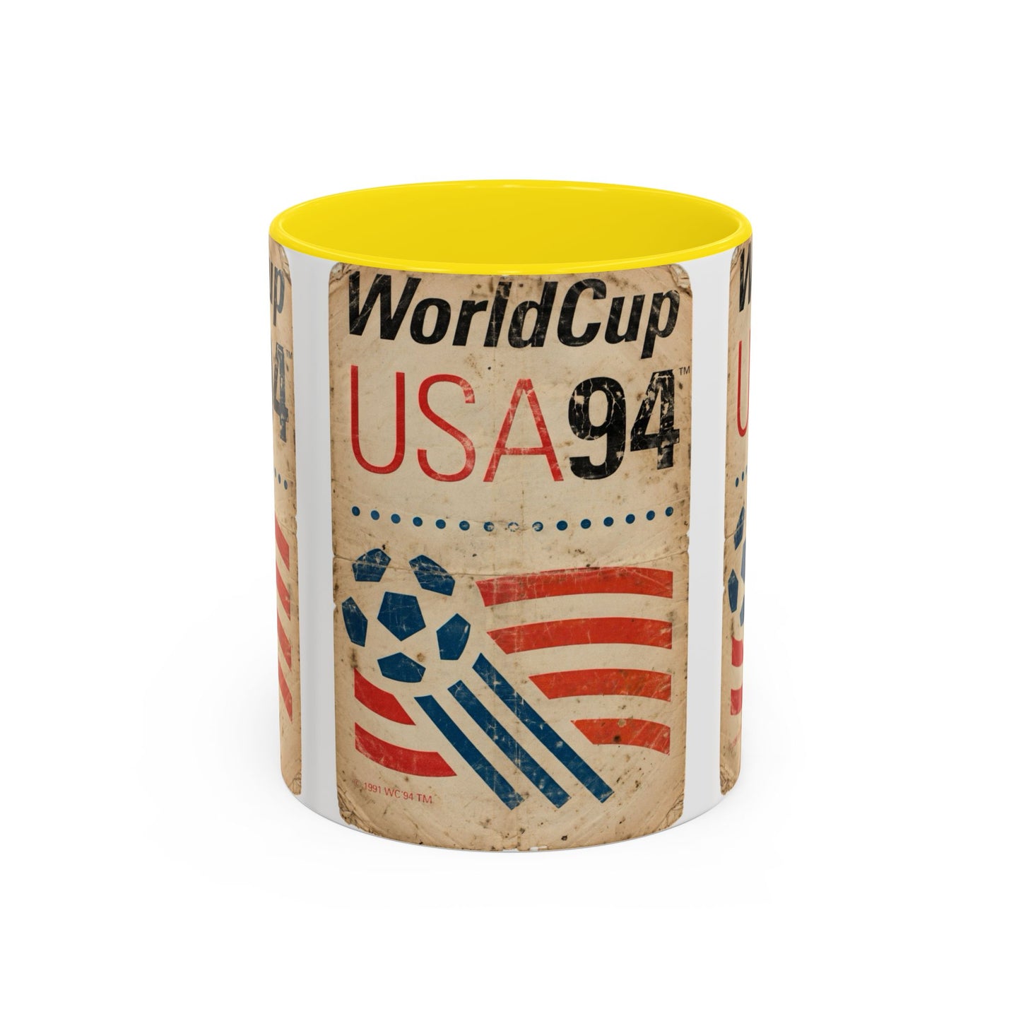 USA 94 World Cup Ball and Stripes Coffee Mug (11, 15oz)