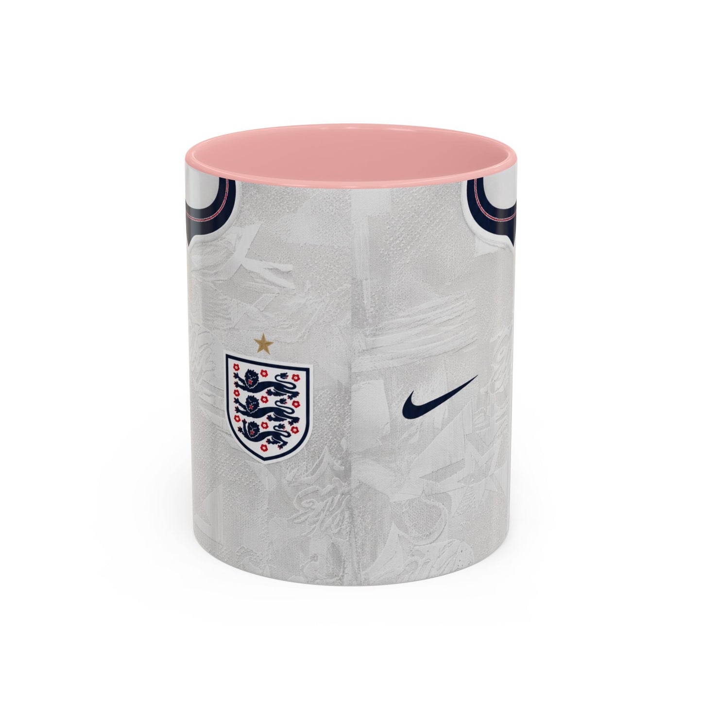 England 2026 World Cup Shirt Accent Coffee Mug (11, 15oz)