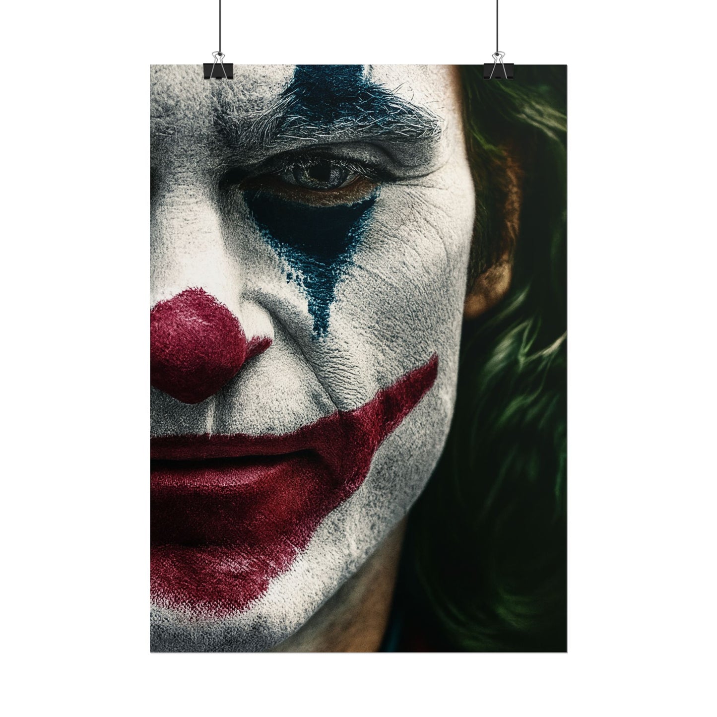 Joker Half Face Poster