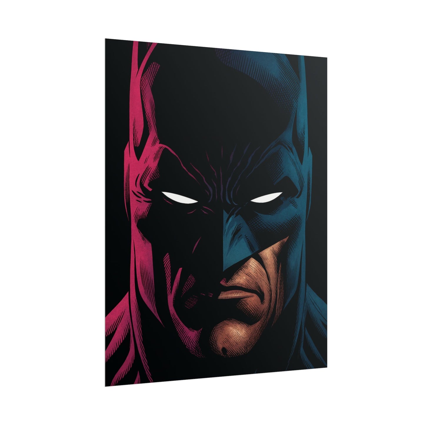 Batman Head Poster