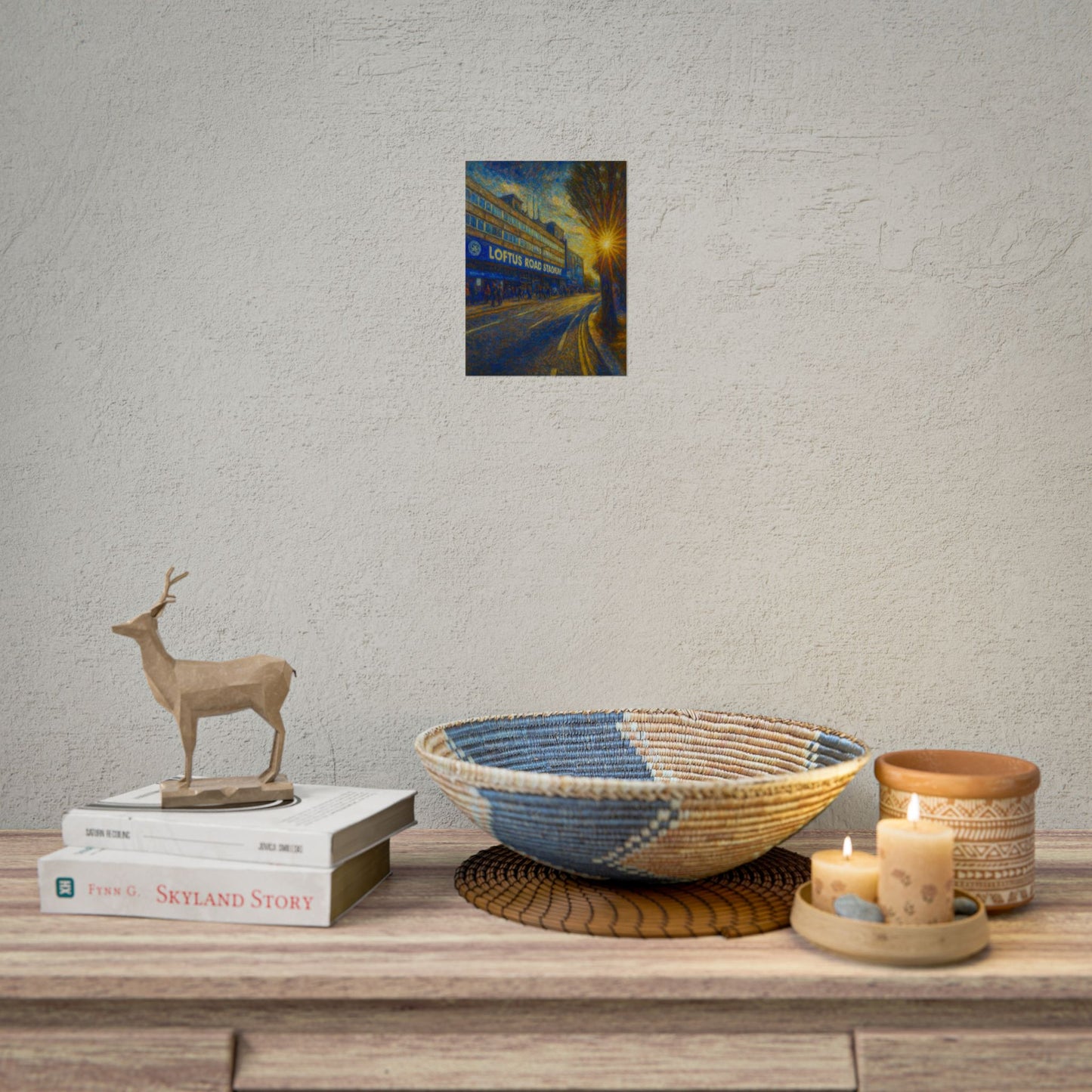 Queens Park Rangers Loftus Road Stadium Rolled Poster