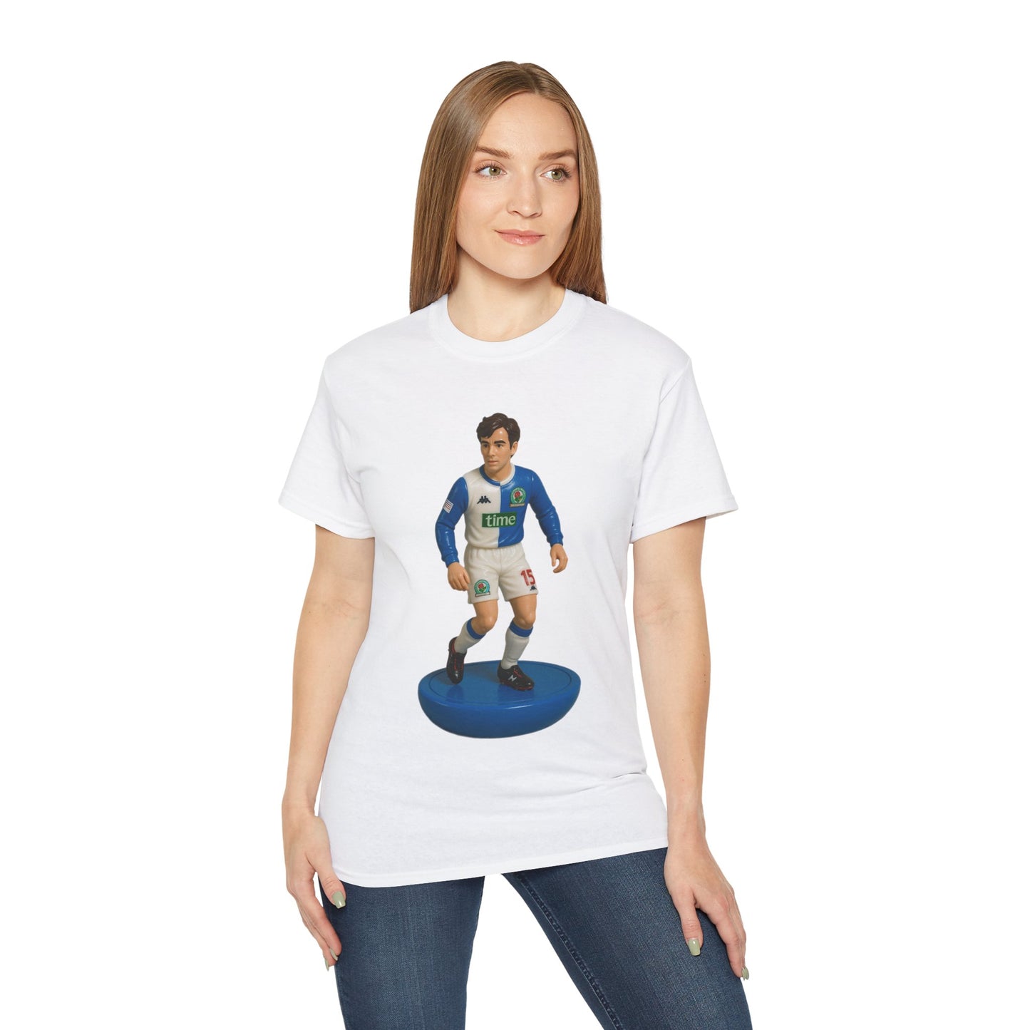 Matt Jansen Subbuteo T-Shirt - Blackburn Rovers