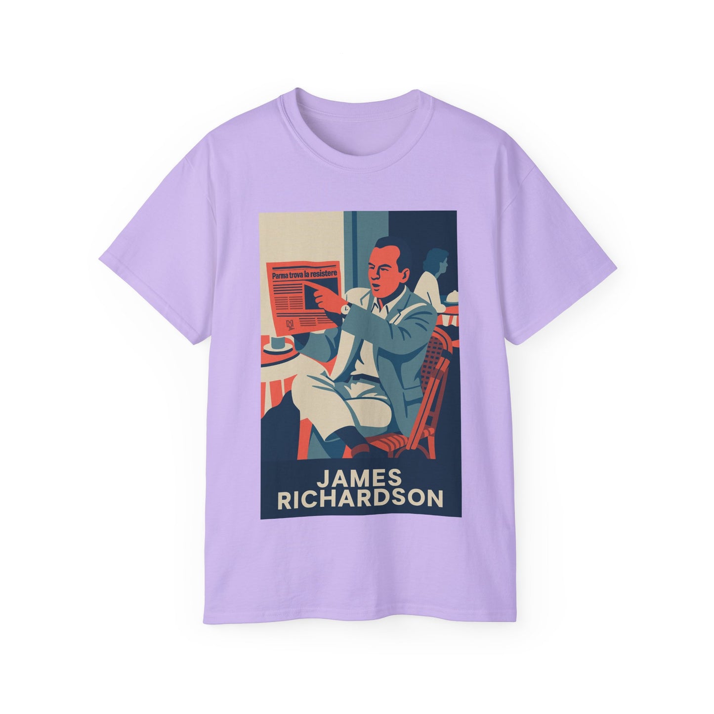 James Richardson Football Italia Channel 4 T-Shirt