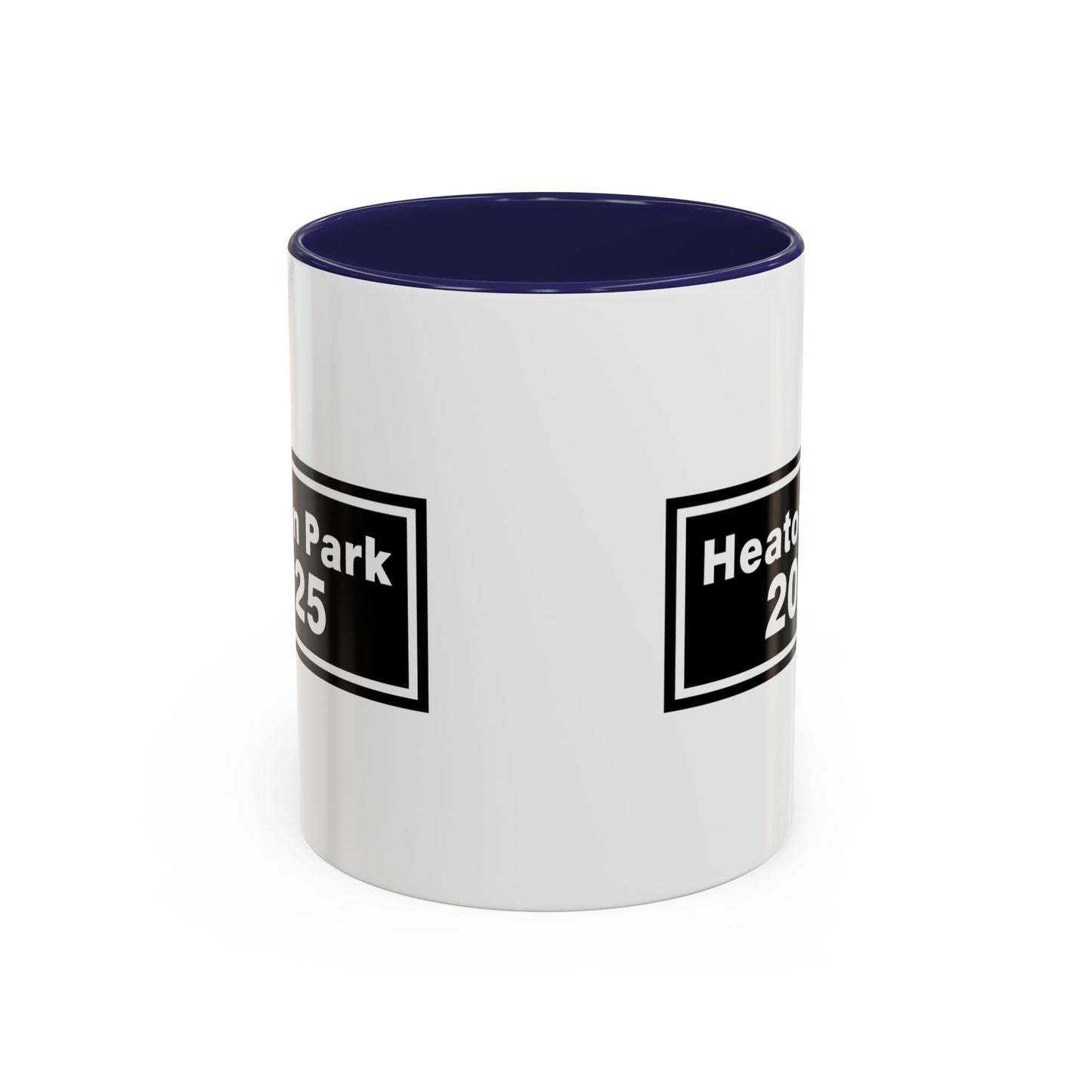 Heaton Park Celebration Mug - Black Accent Coffee Cup, Customizable Gifts, 2025 Graduation, Family Reunion, Unique Collectible
