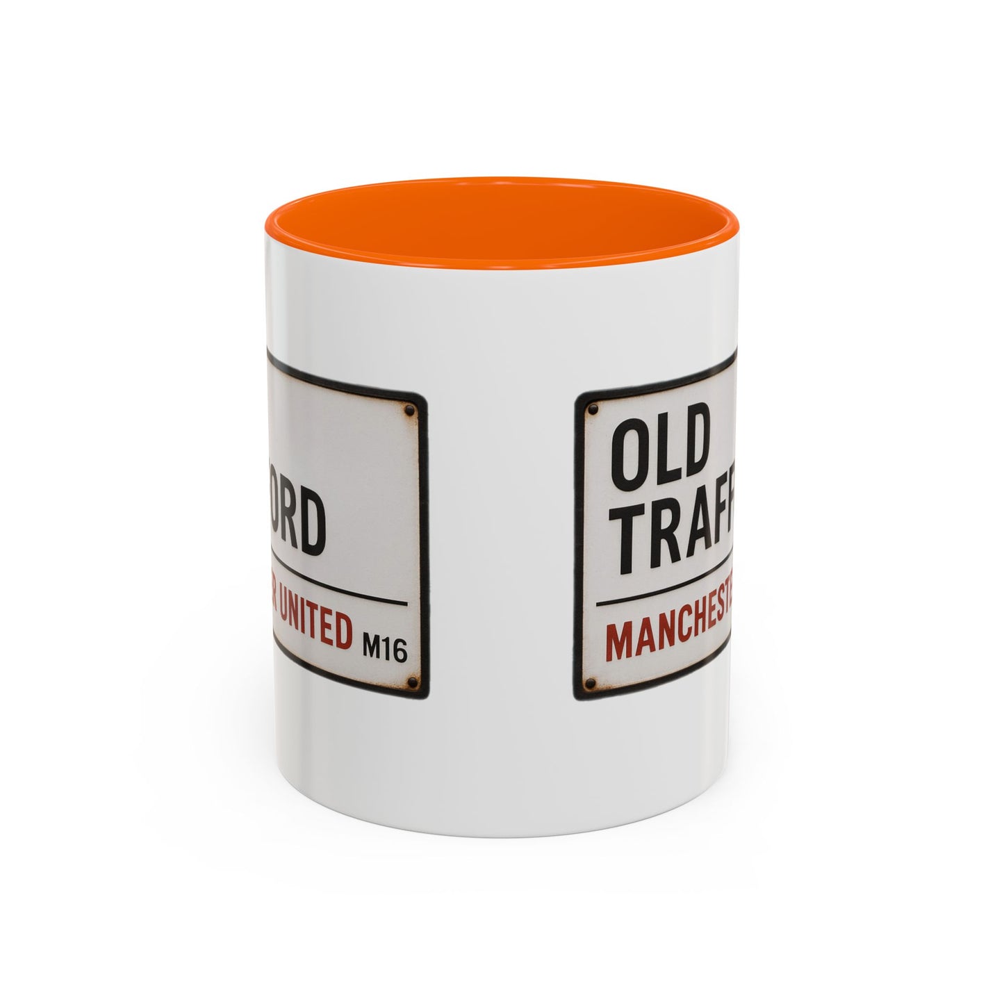 Manchester United Old Trafford Road Sign Mug