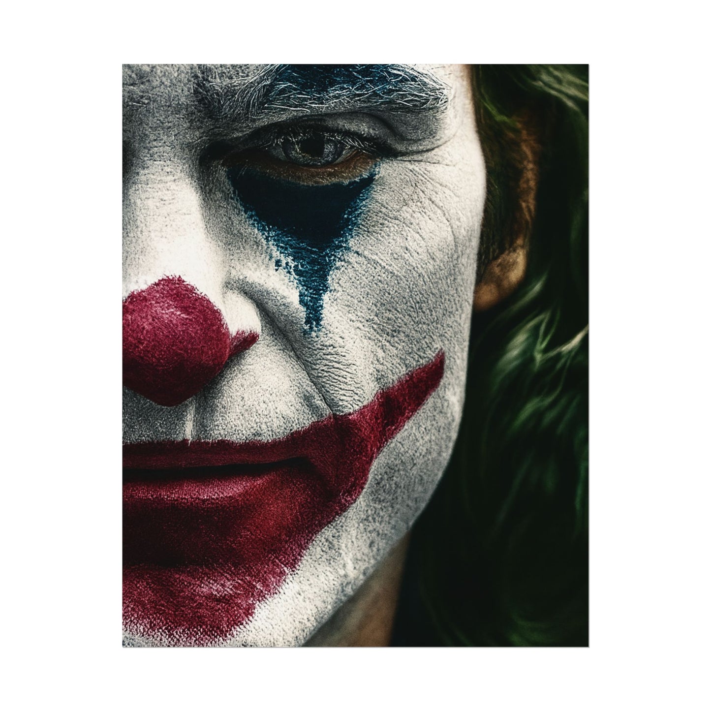 Joker Half Face Poster