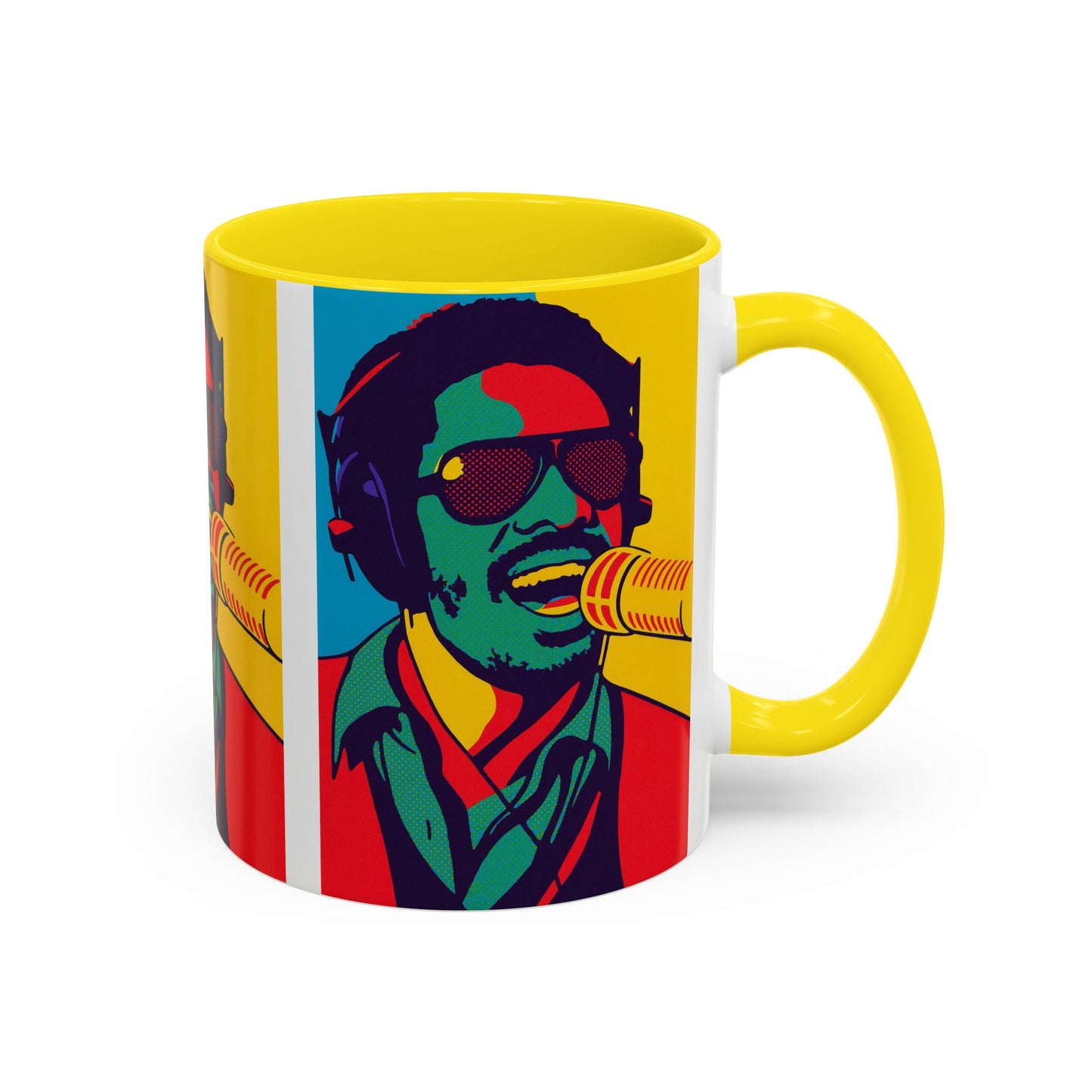 Stevie Wonder Pop Art Mug