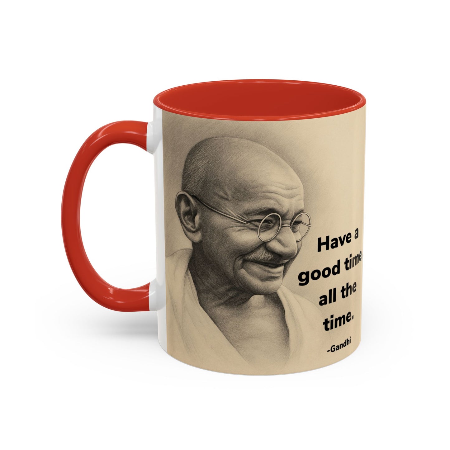 Inspirational Gandhi Quote Mug