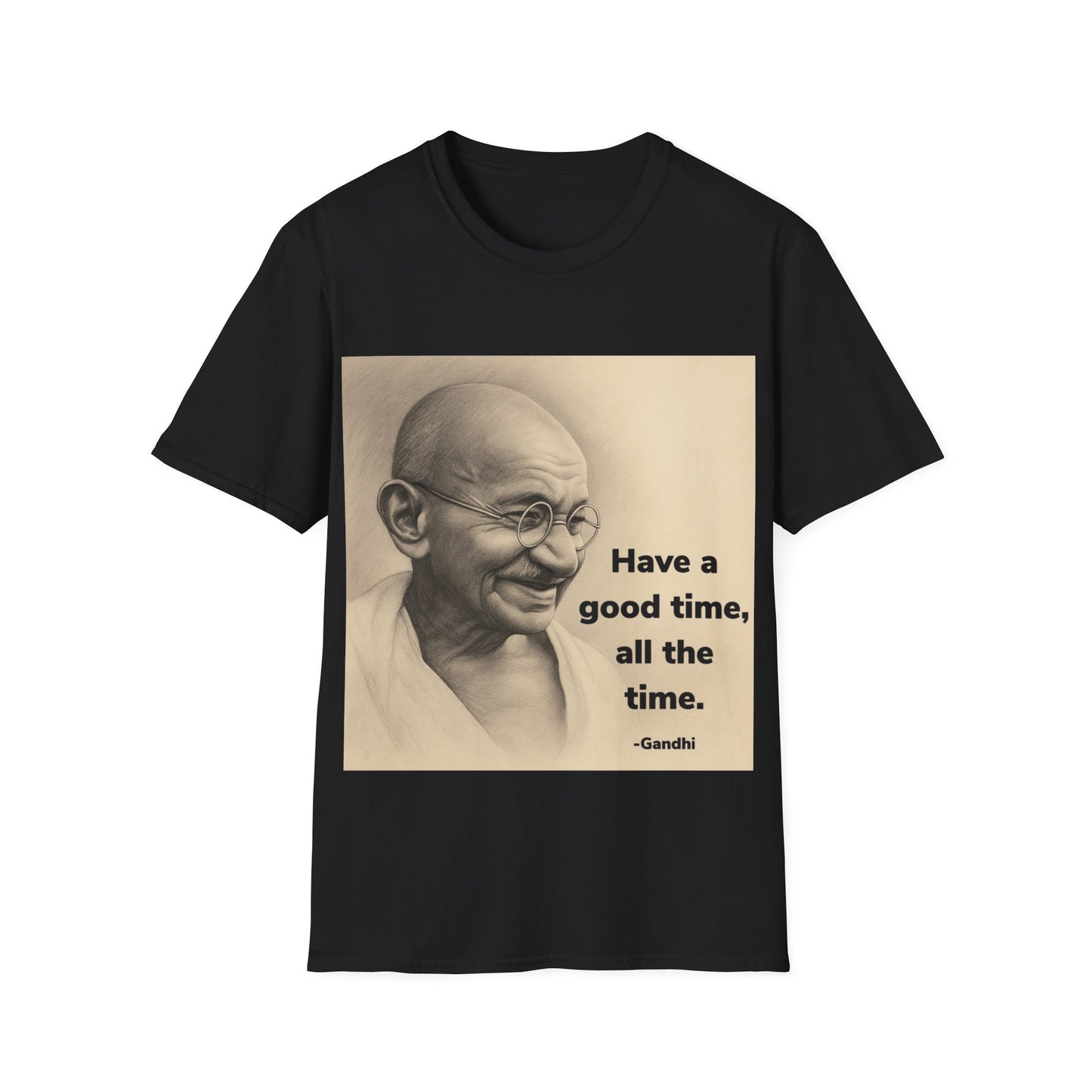 Inspirational Gandhi Quote T-Shirt