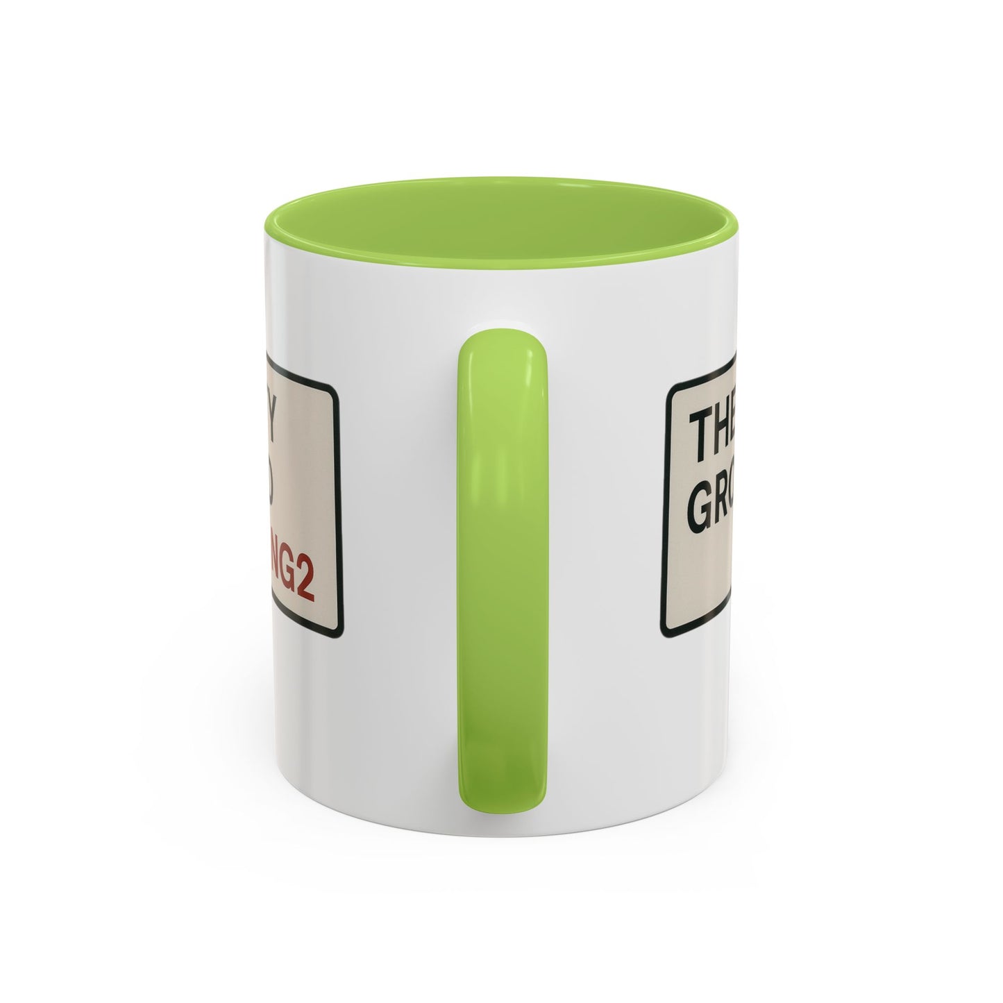 The City Ground Nottingham Forest Road Sign Mug