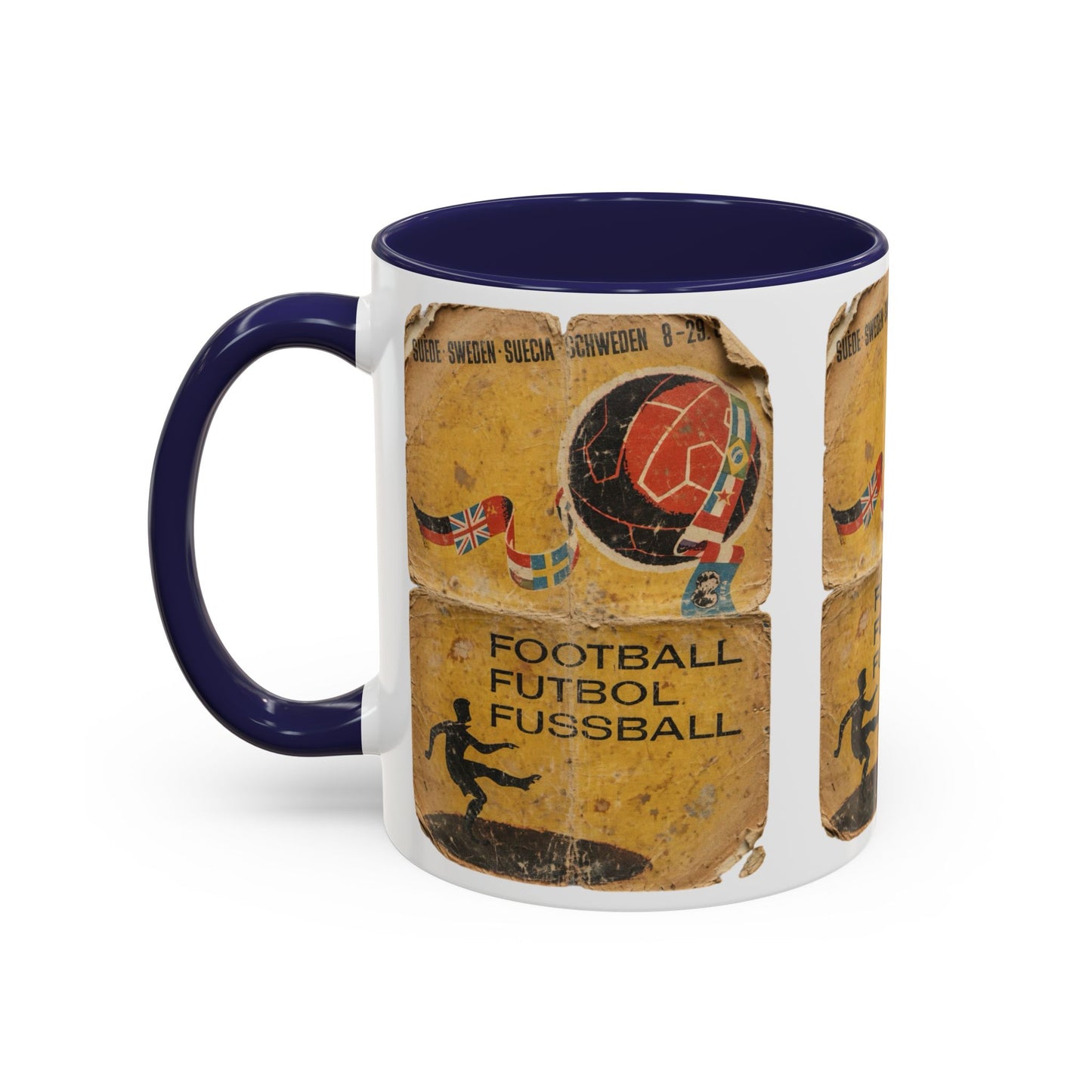 Sweden 58 World Cup Poster Coffee Mug (11, 15oz)